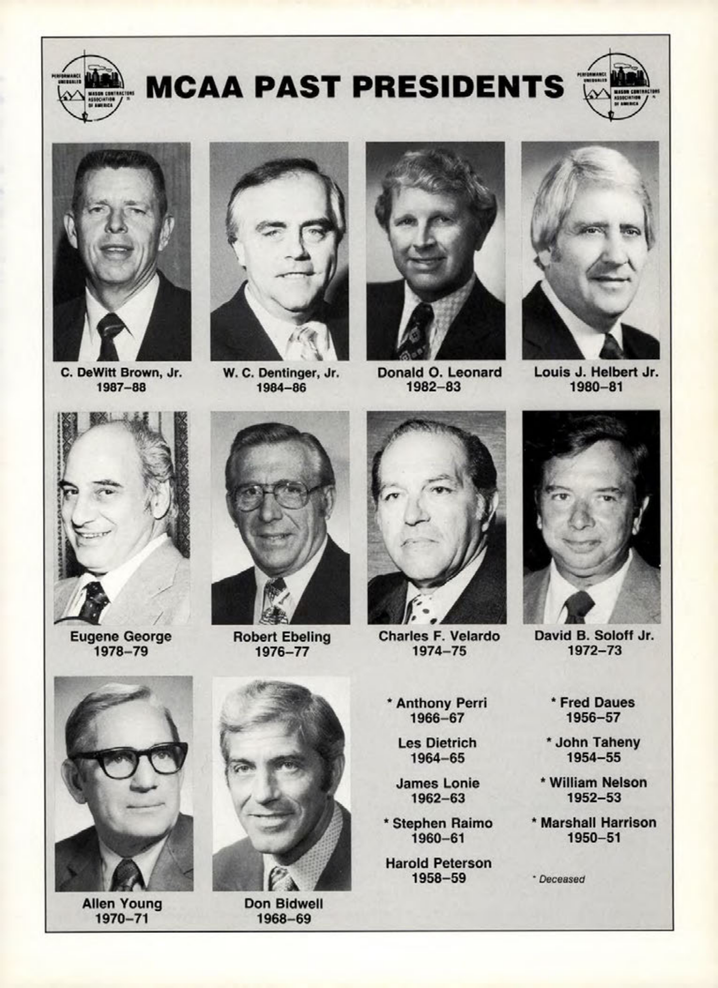 Masonry Magazine December 1989 Page. 15