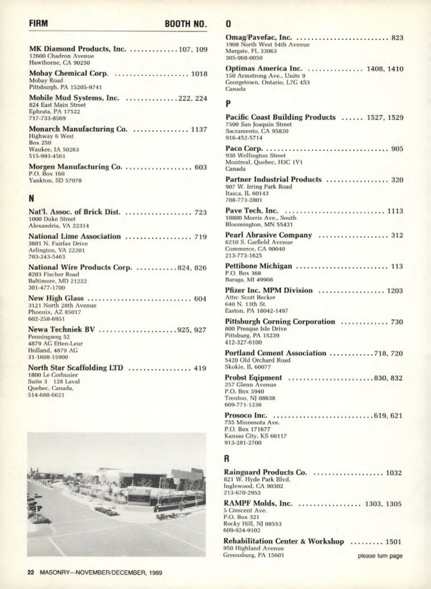 Masonry Magazine December 1989 Page. 22