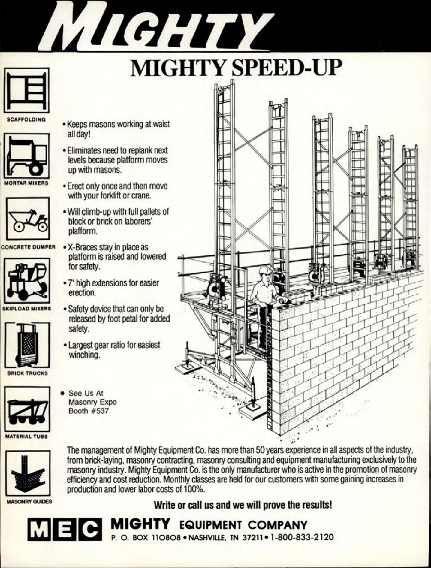 Masonry Magazine December 1989 Page. 38