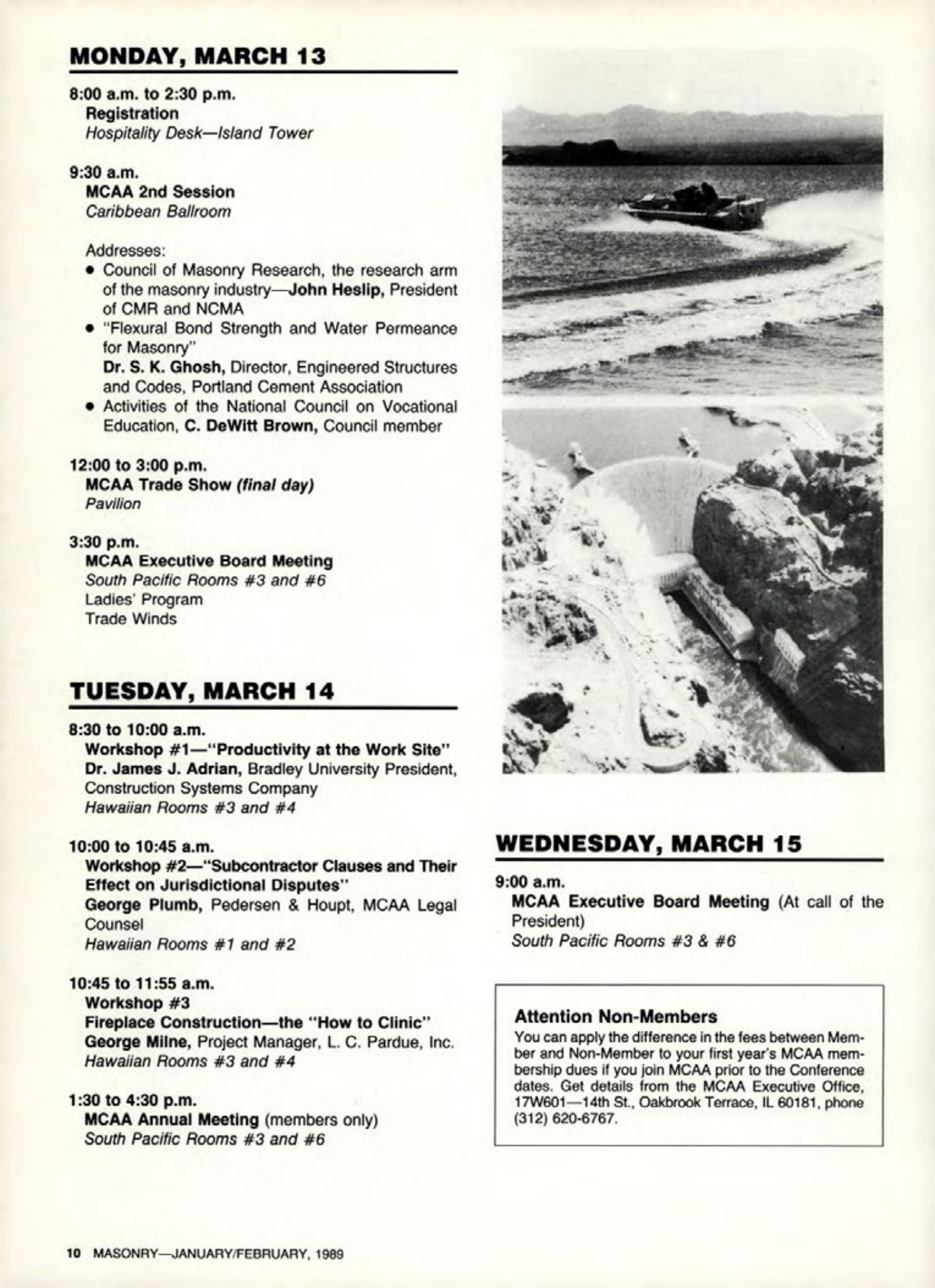 Masonry Magazine February 1989 Page. 10