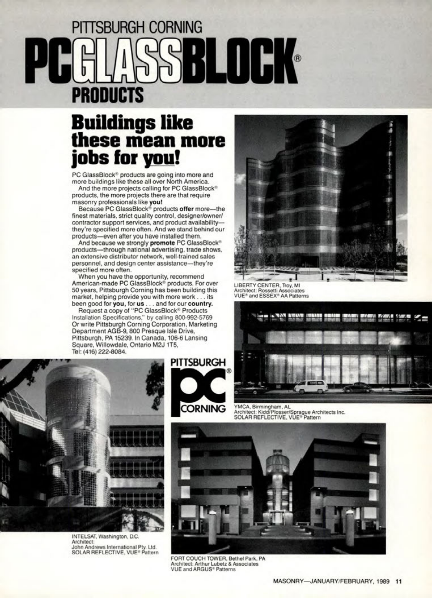 Masonry Magazine February 1989 Page. 11