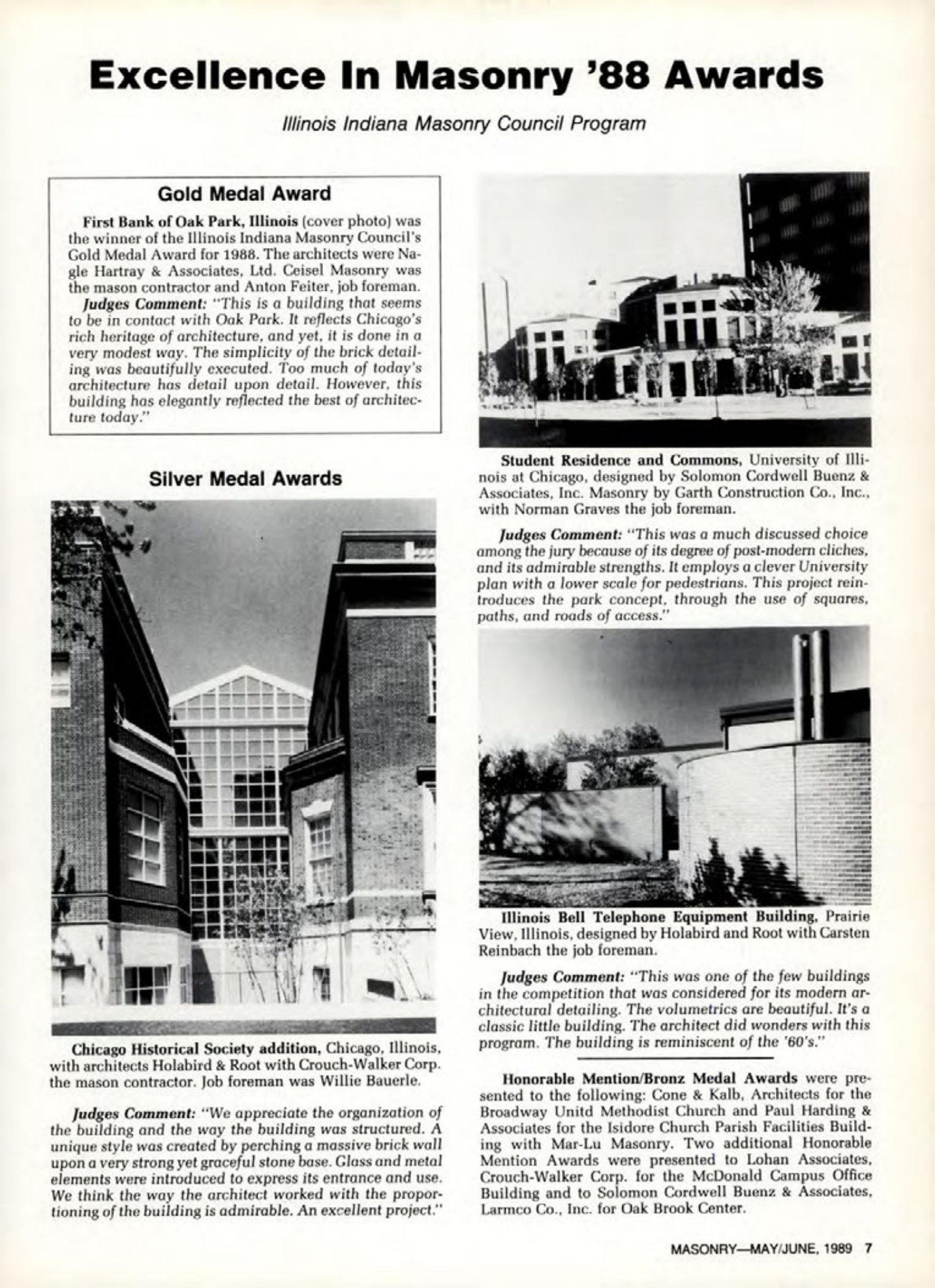 Masonry Magazine June 1989 Page. 7