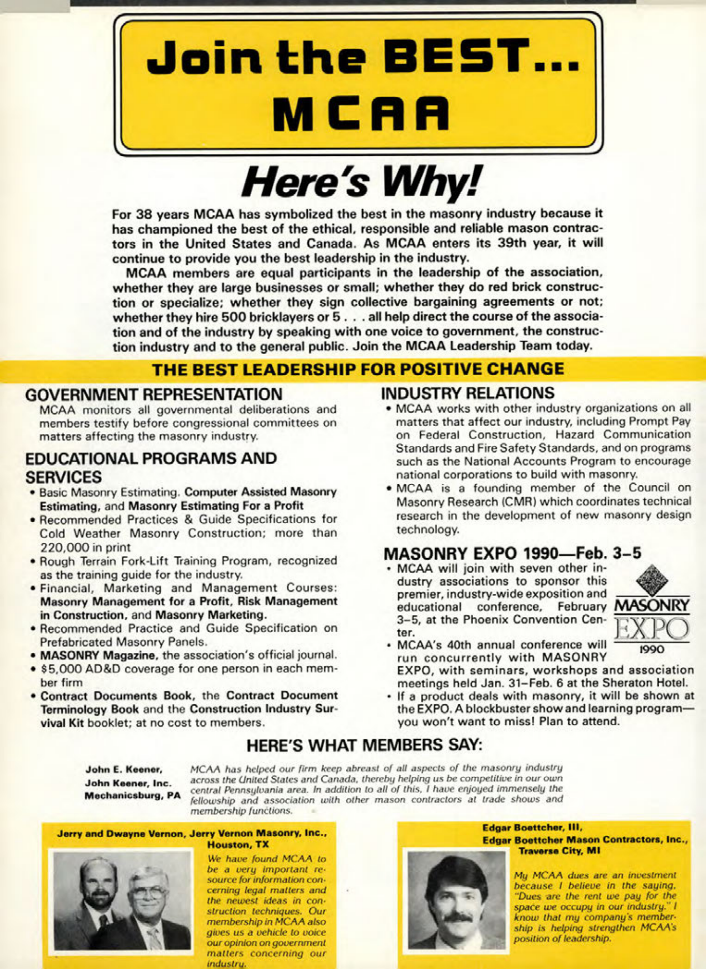 Masonry Magazine June 1989 Page. 26