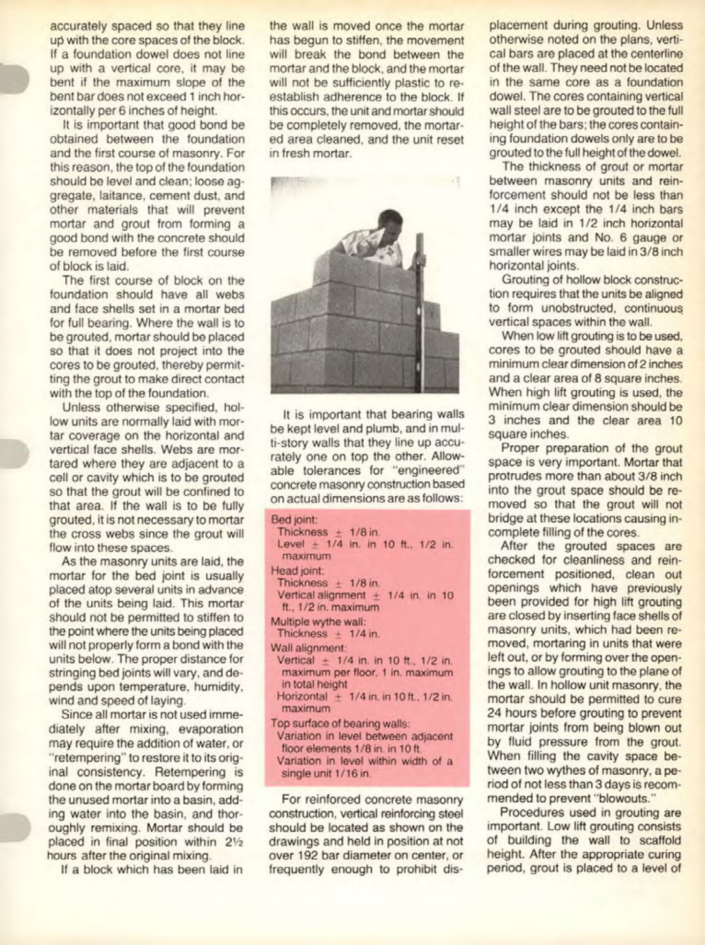 Masonry Magazine October 1989 Page. 23