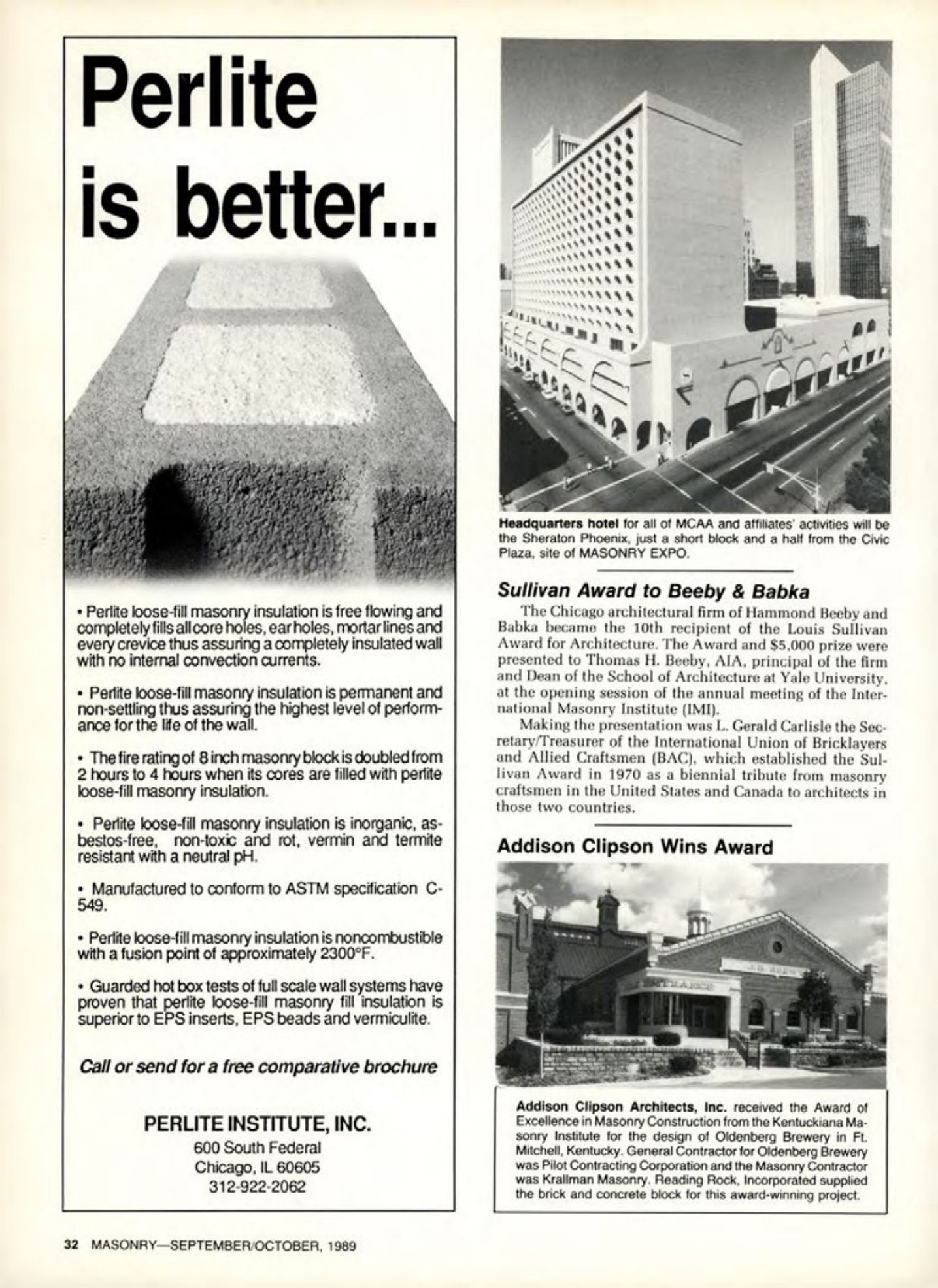 Masonry Magazine October 1989 Page. 32