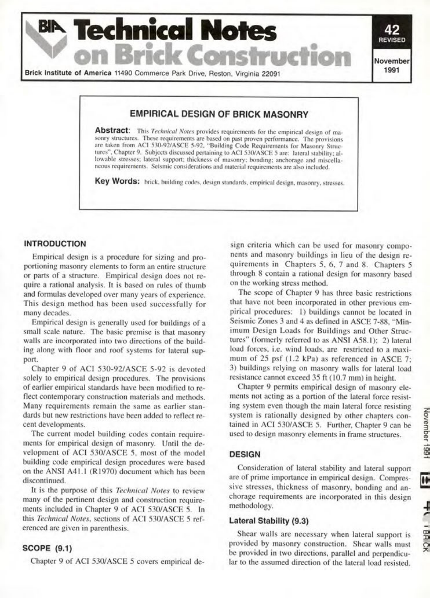 Masonry Magazine April 1992 Page. 23