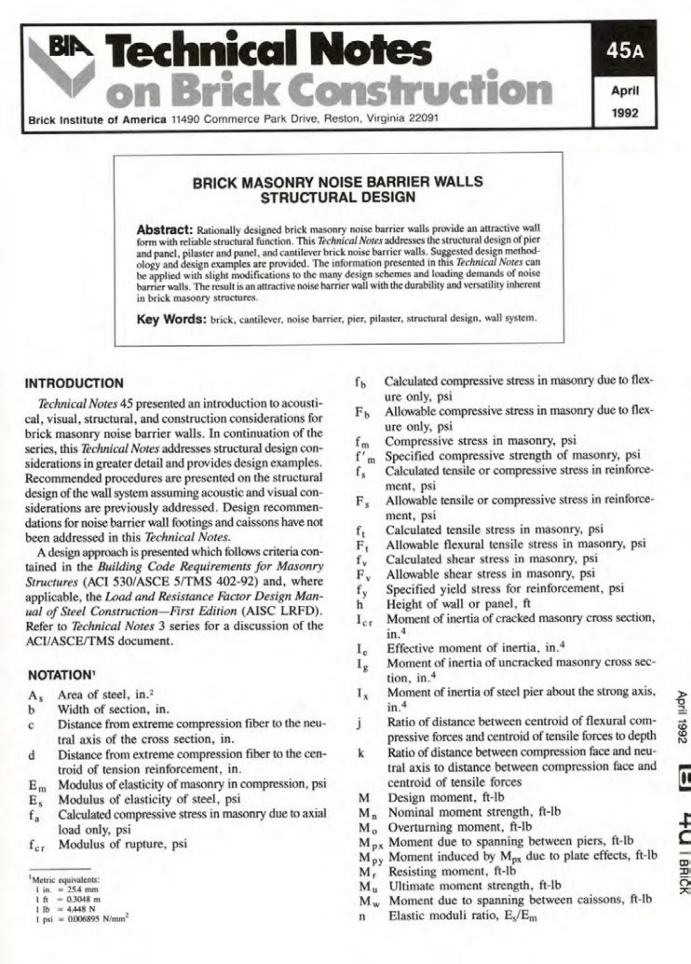 Masonry Magazine August 1992 Page. 23