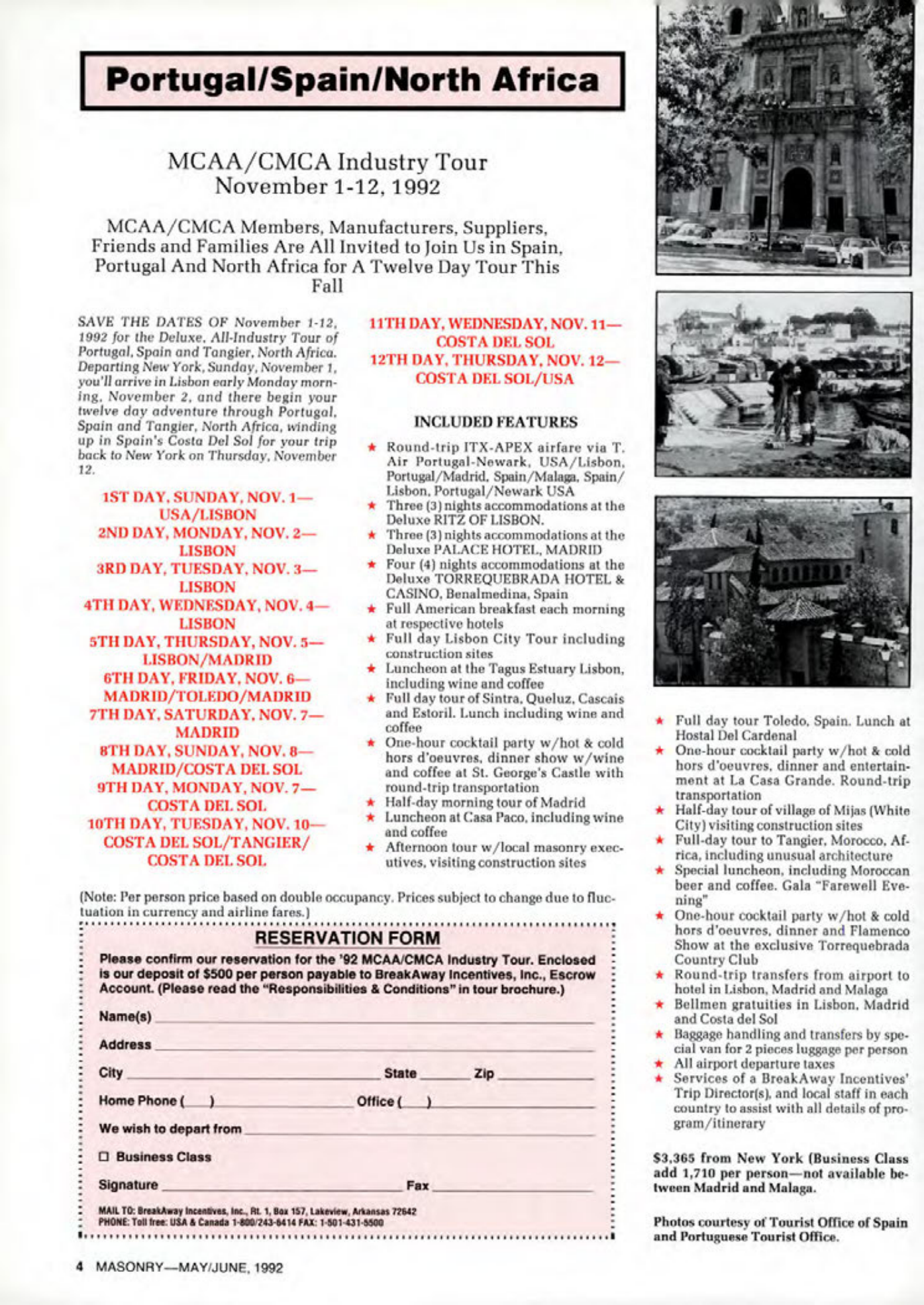 Masonry Magazine June 1992 Page. 4