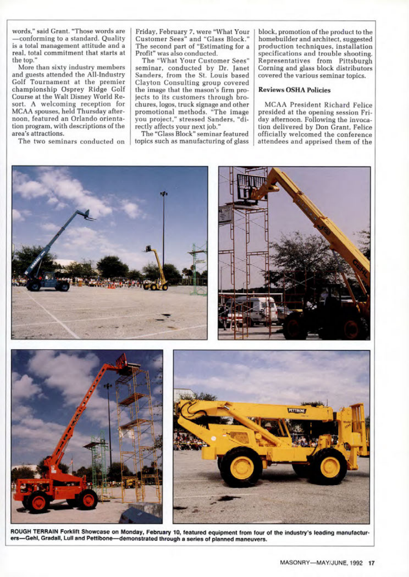 Masonry Magazine June 1992 Page. 17