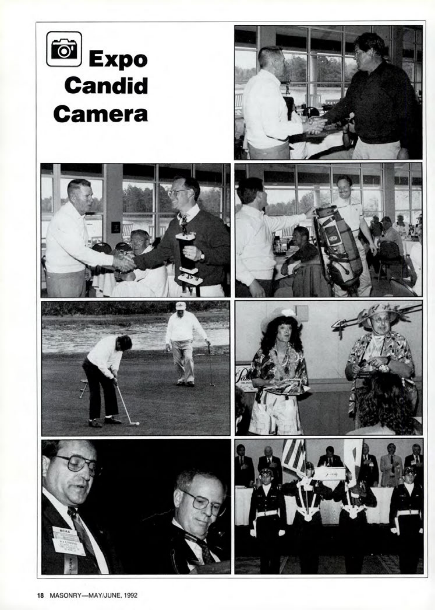 Masonry Magazine June 1992 Page. 18