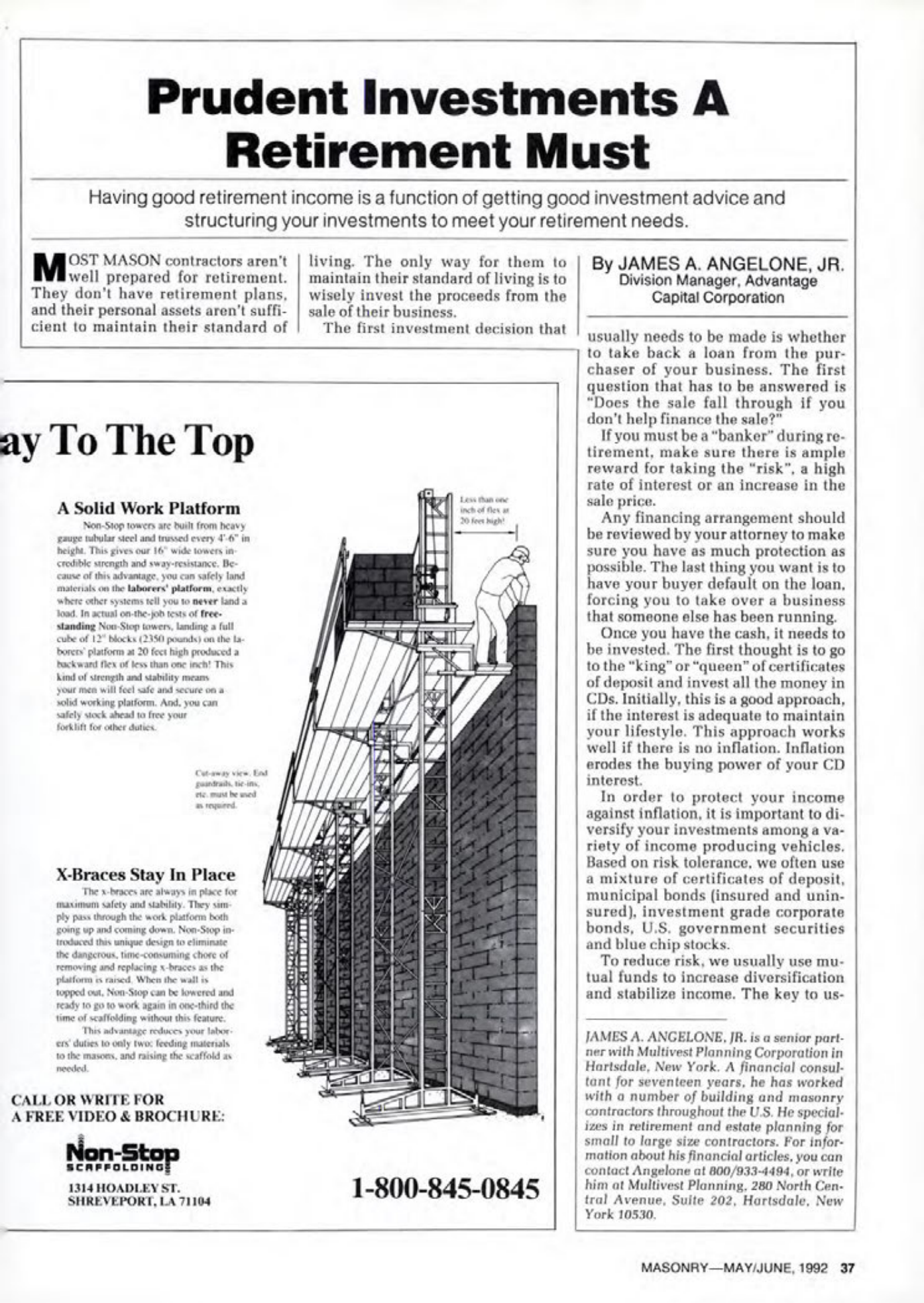 Masonry Magazine June 1992 Page. 37