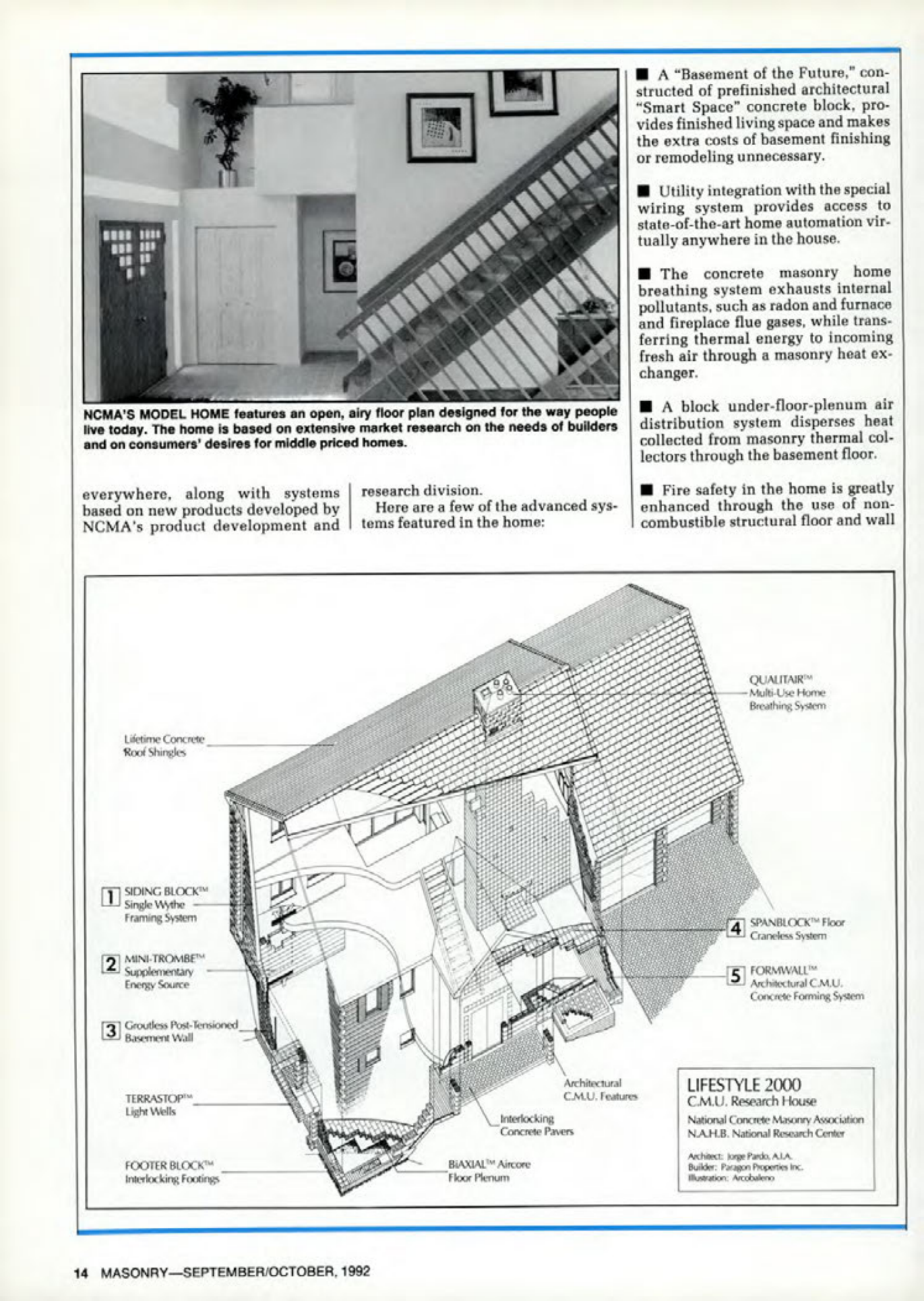 Masonry Magazine October 1992 Page. 14