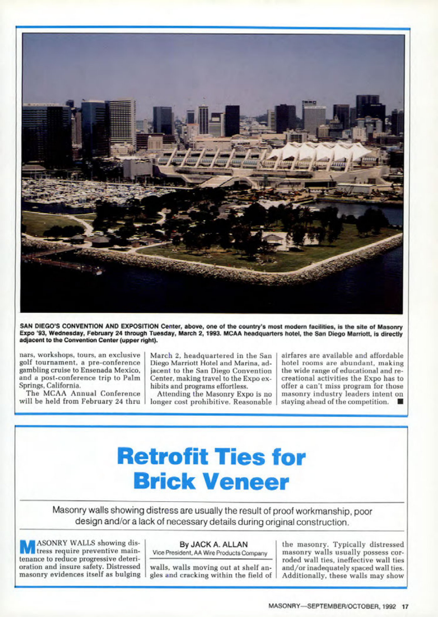 Masonry Magazine October 1992 Page. 17