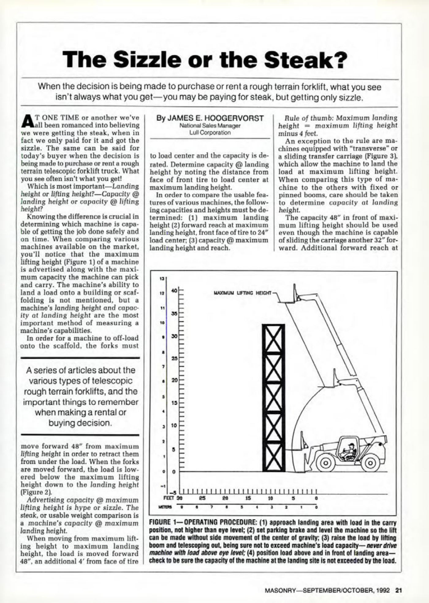 Masonry Magazine October 1992 Page. 21
