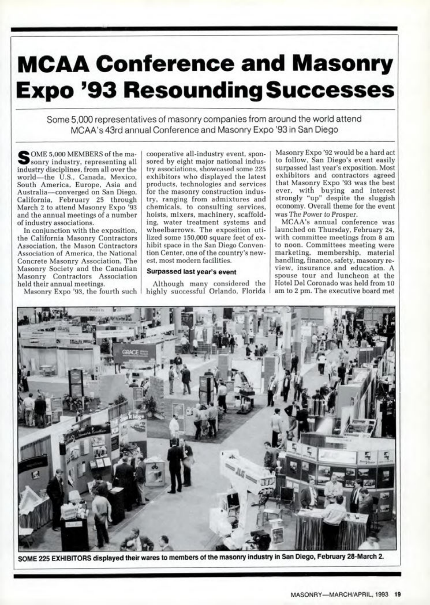 Masonry Magazine April 1993 Page. 19
