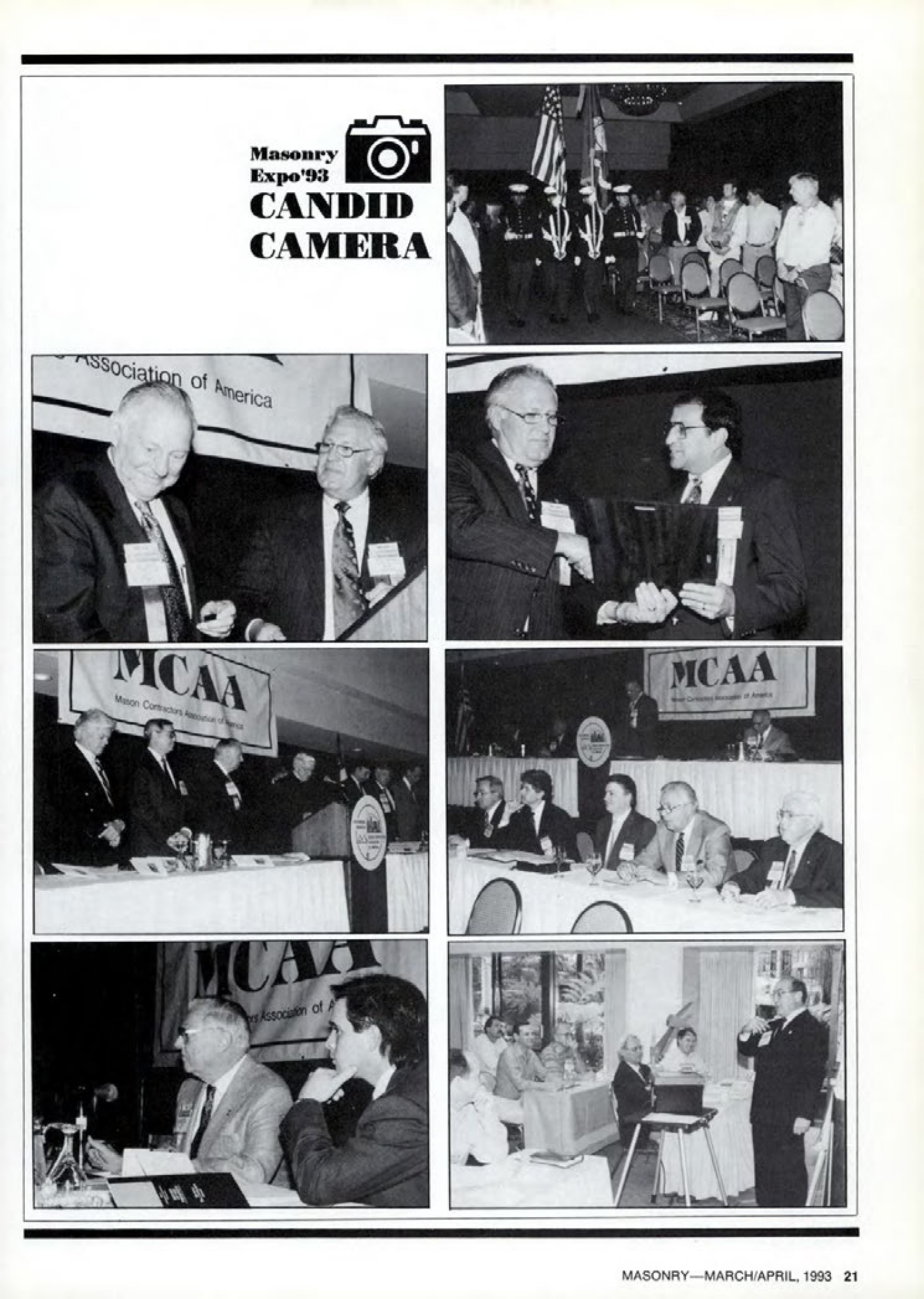 Masonry Magazine April 1993 Page. 21