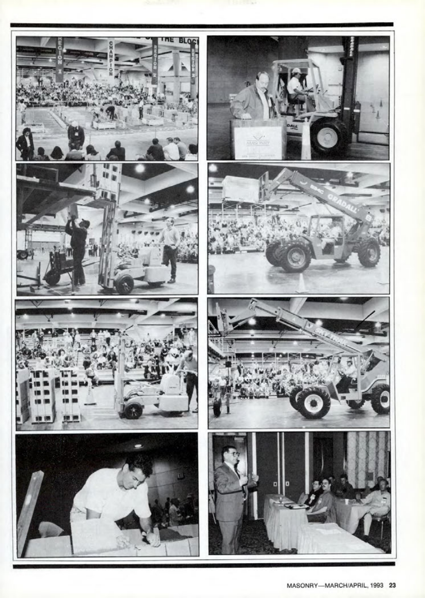 Masonry Magazine April 1993 Page. 23