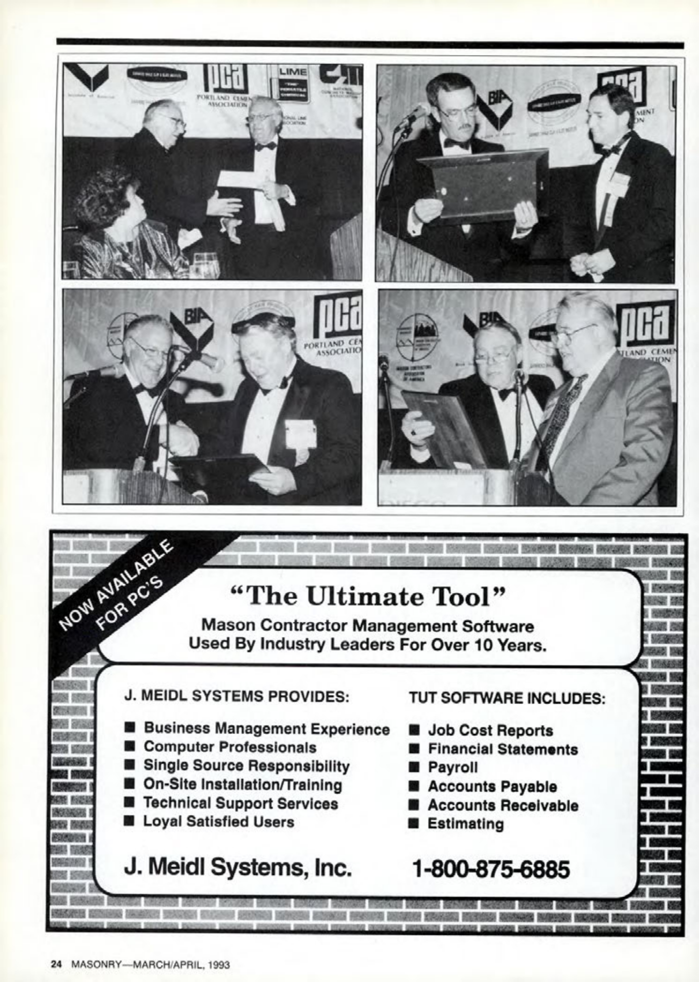 Masonry Magazine April 1993 Page. 24
