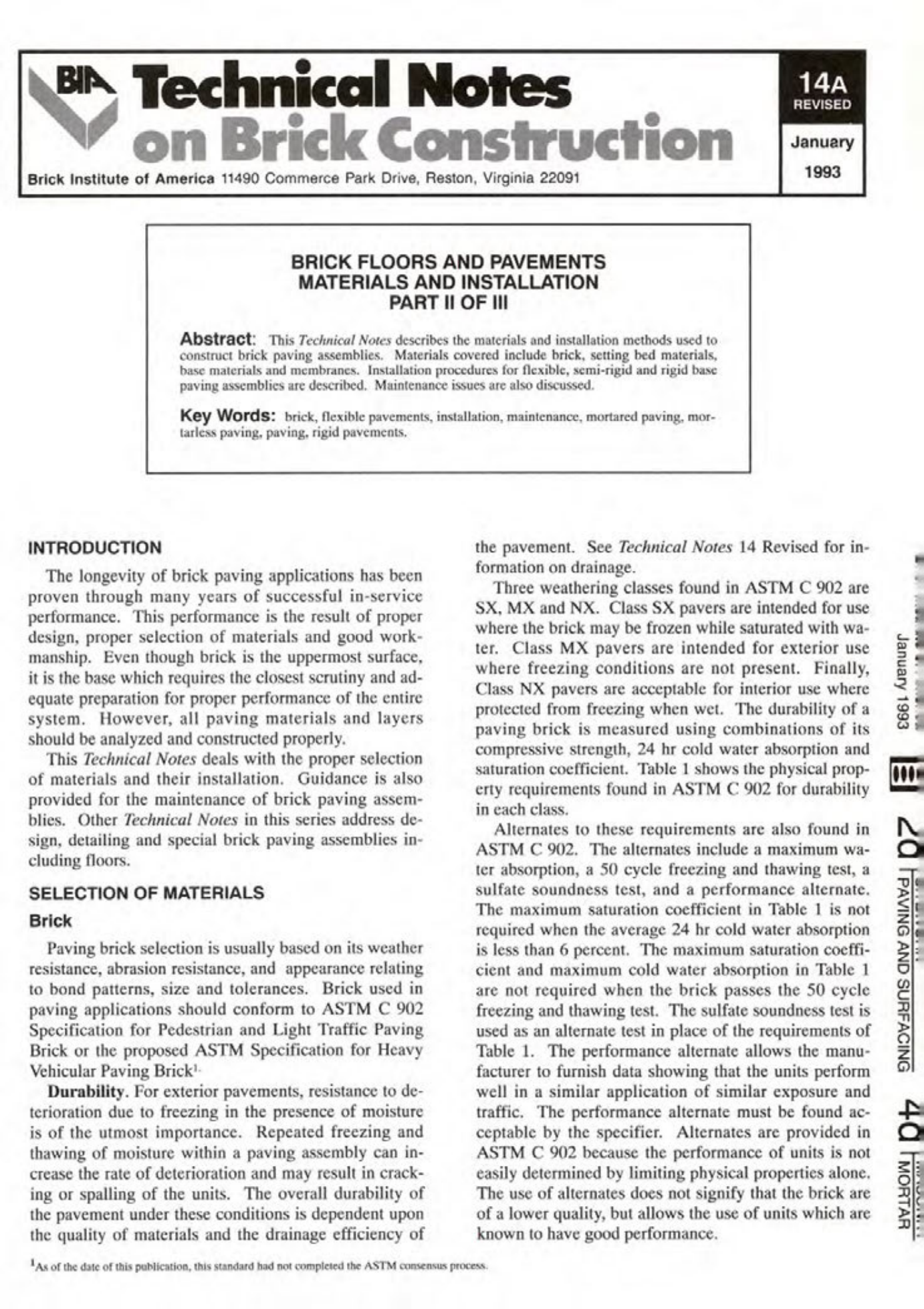 Masonry Magazine April 1993 Page. 27