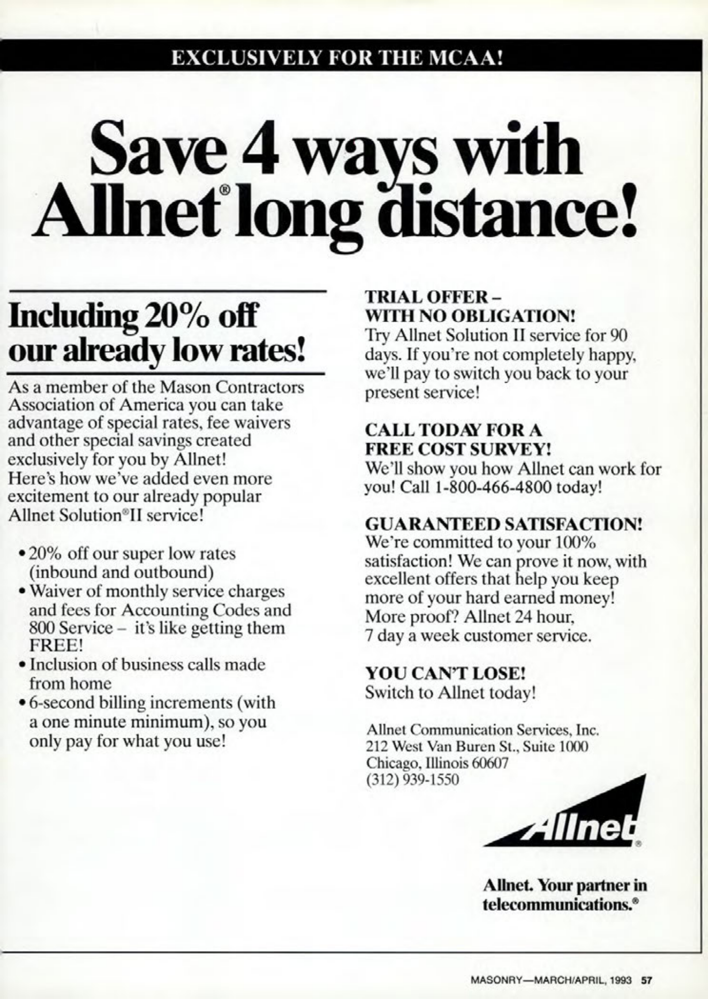 Masonry Magazine April 1993 Page. 57