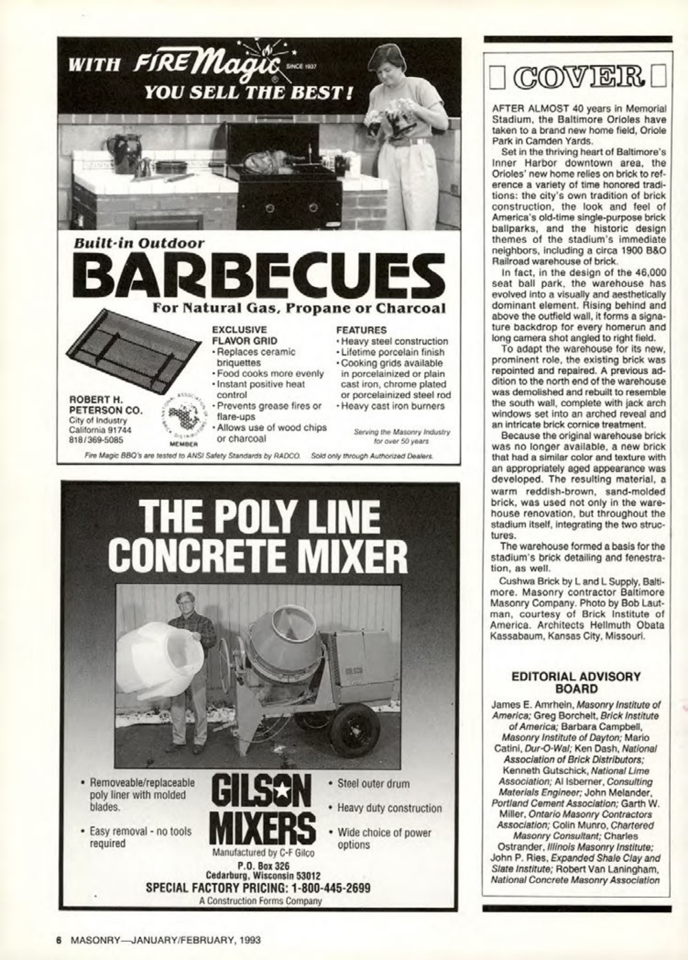 Masonry Magazine February 1993 Page. 6