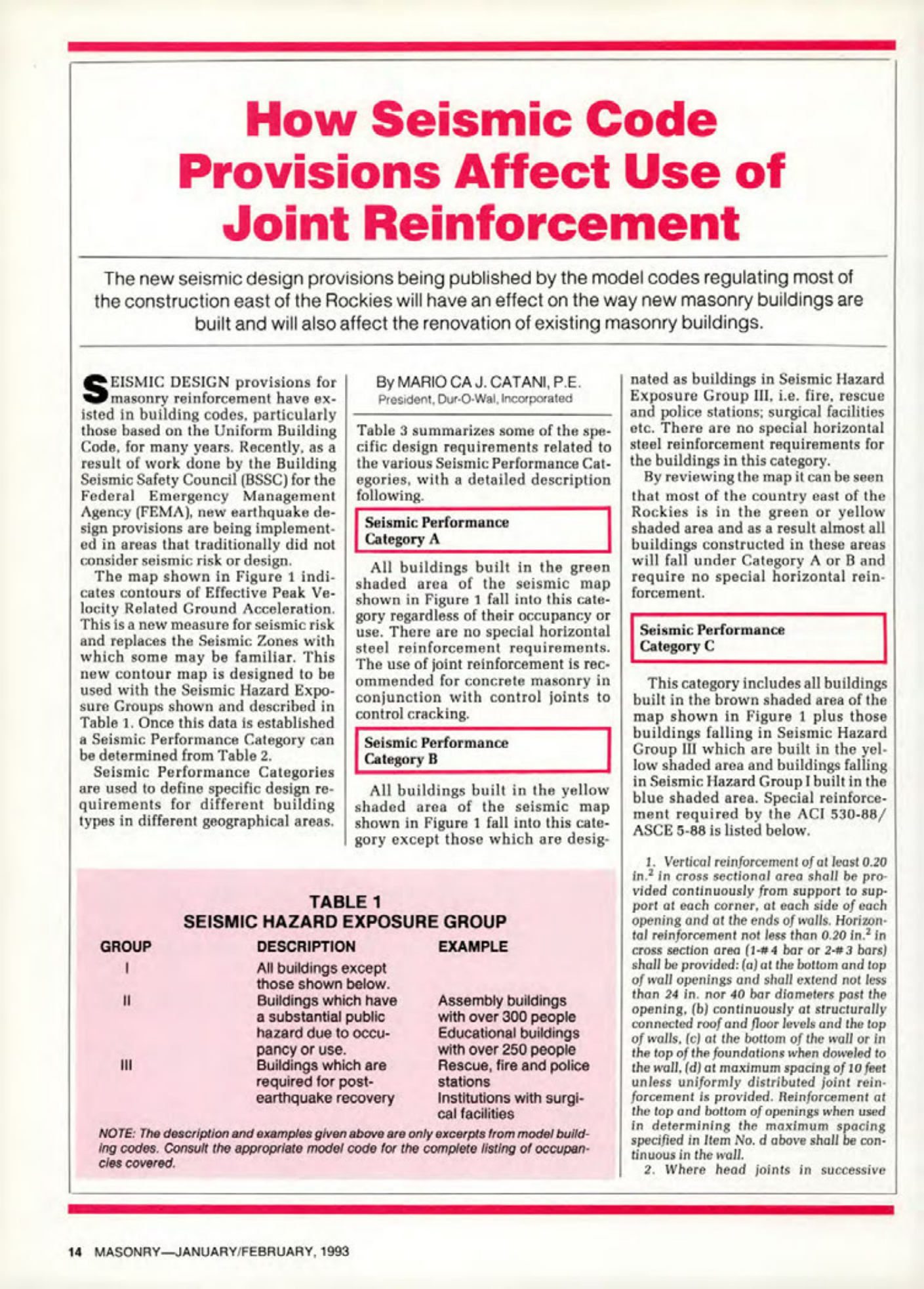 Masonry Magazine February 1993 Page. 14