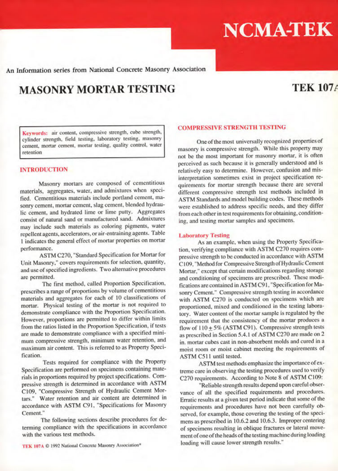 Masonry Magazine February 1993 Page. 21