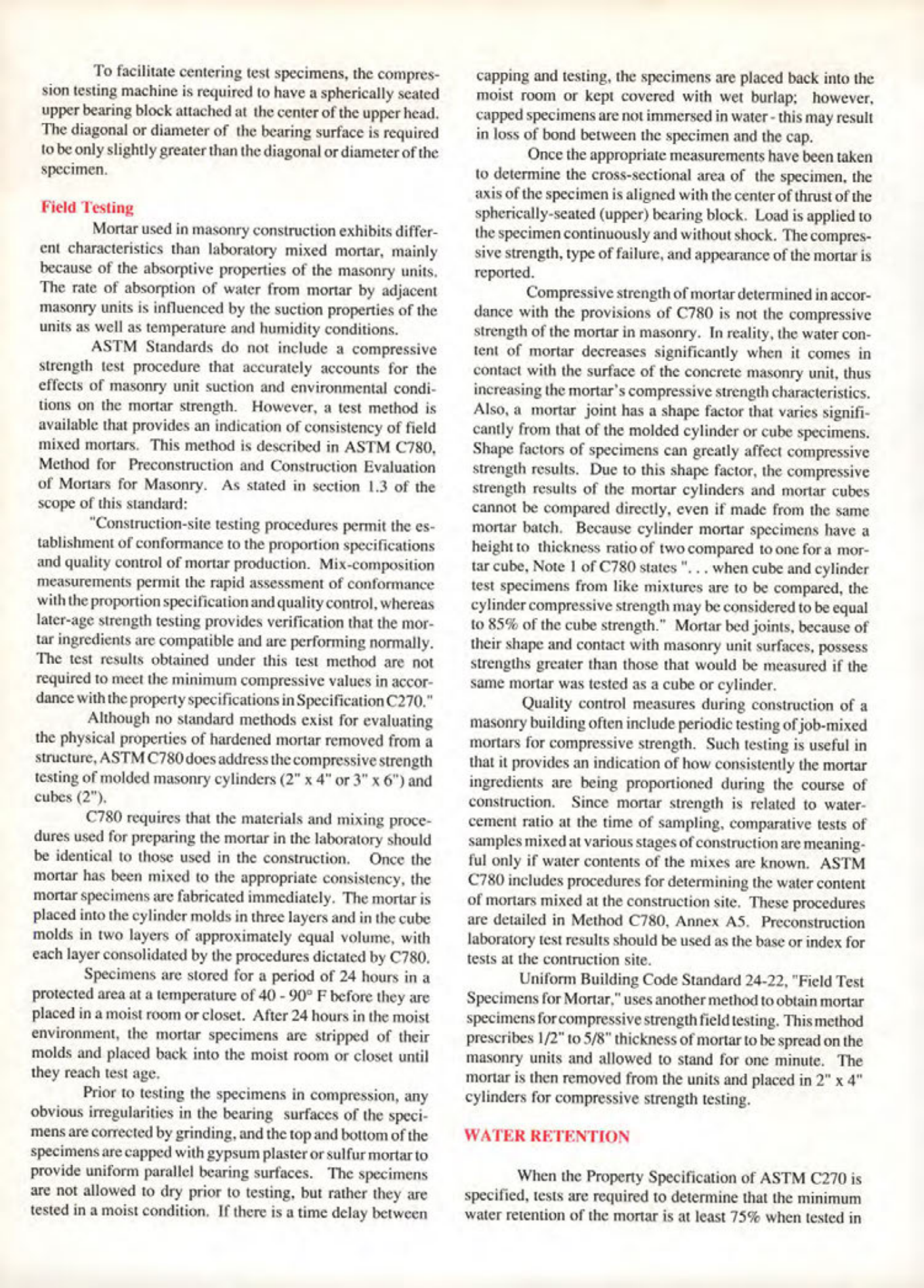 Masonry Magazine February 1993 Page. 22
