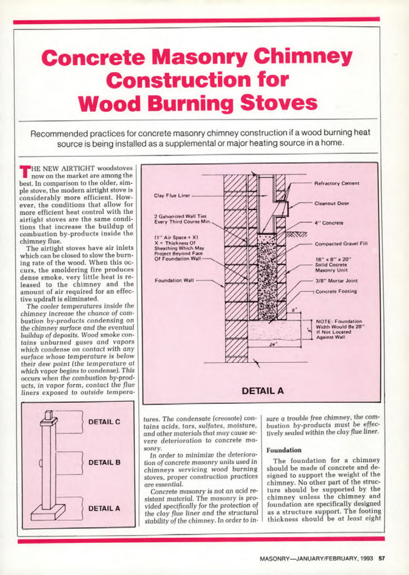 Masonry Magazine February 1993 Page. 57