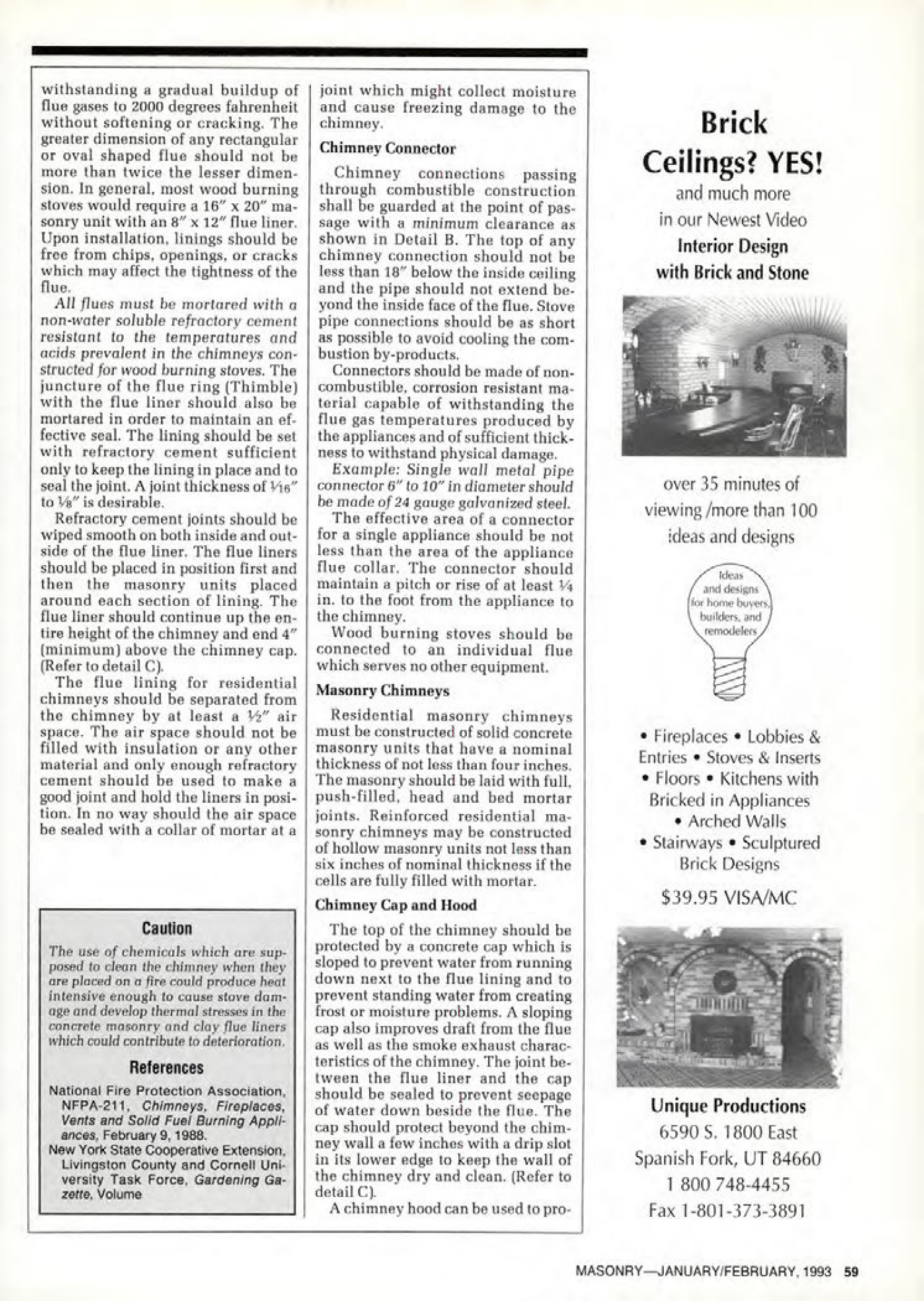 Masonry Magazine February 1993 Page. 59