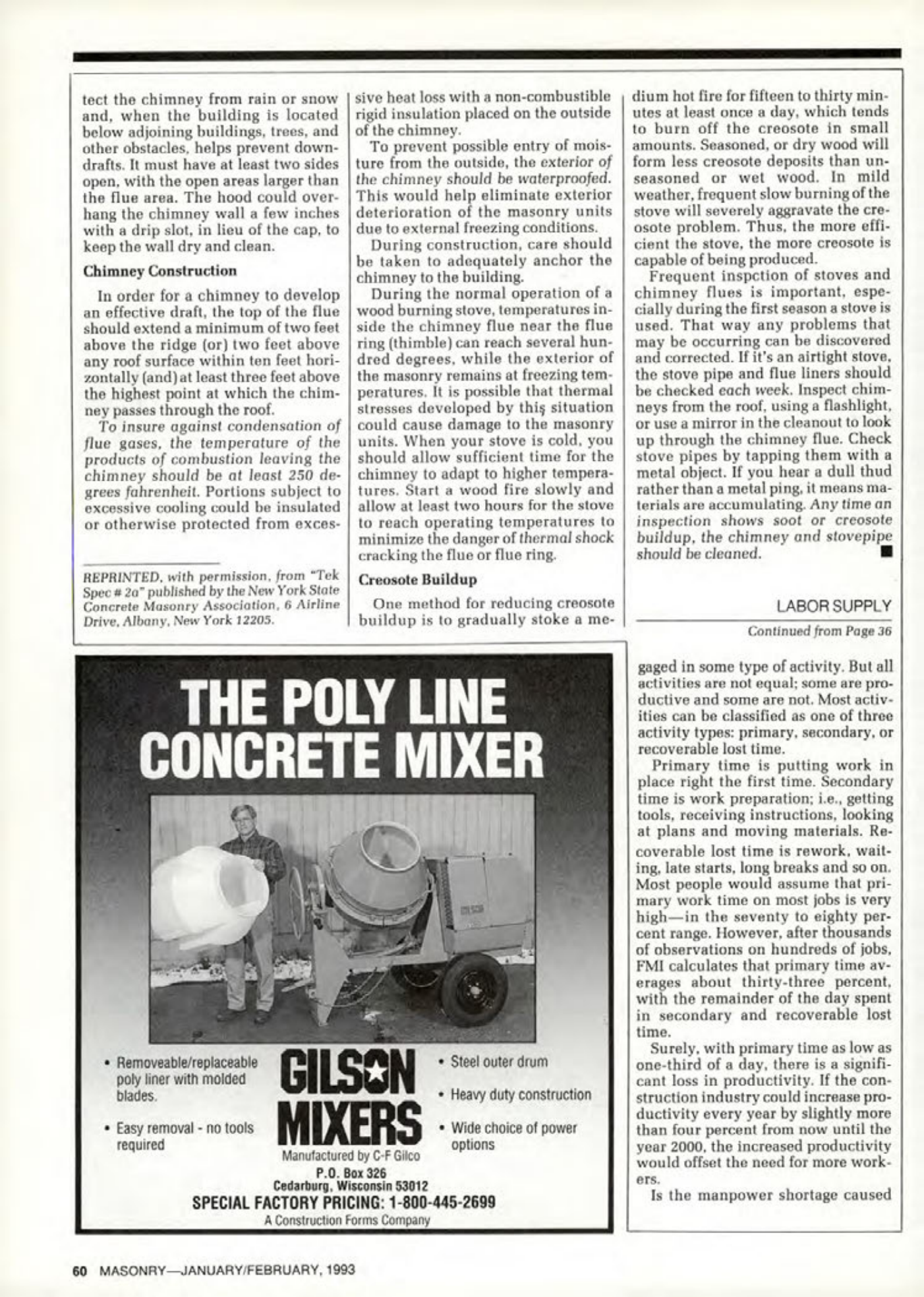 Masonry Magazine February 1993 Page. 60