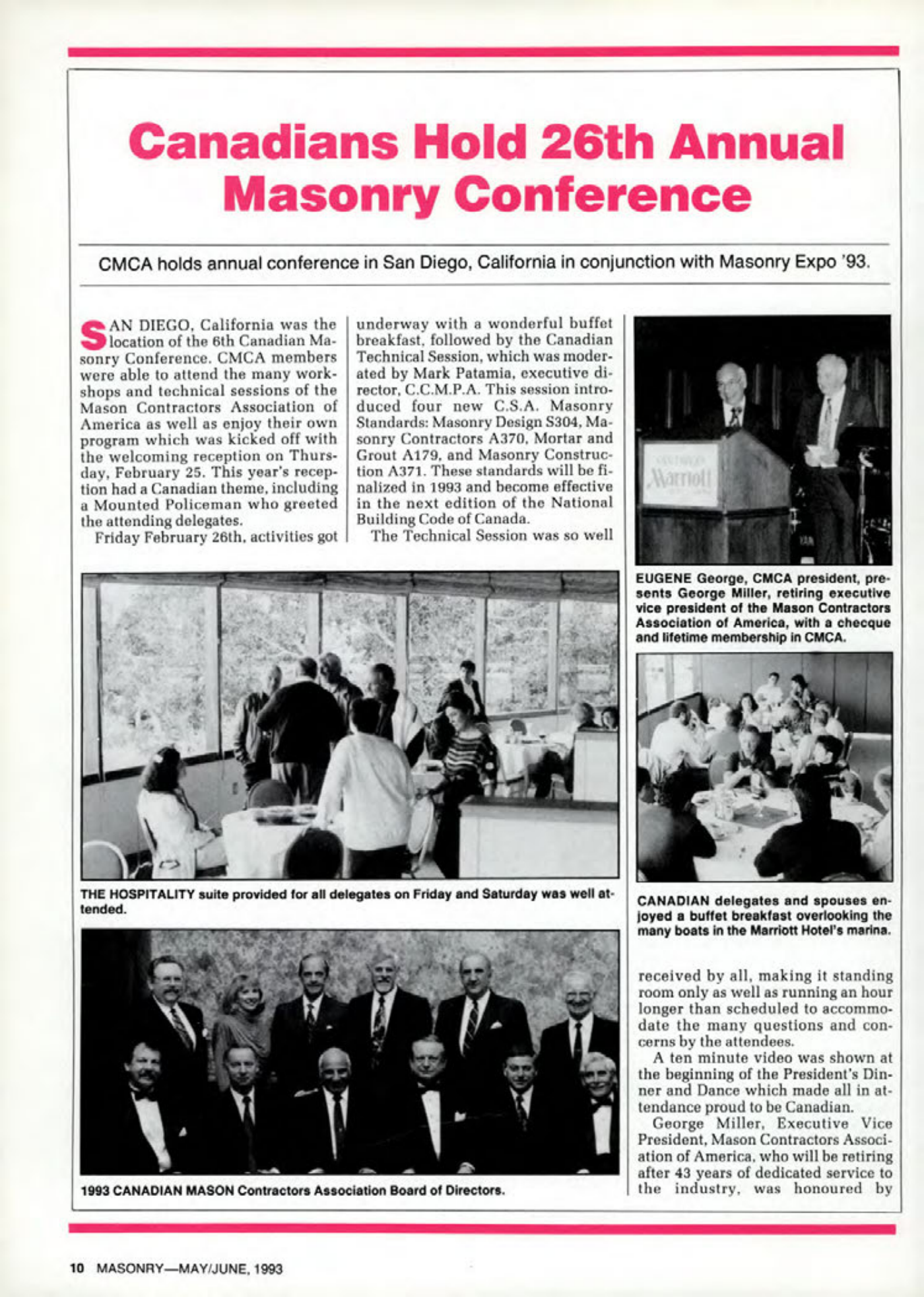 Masonry Magazine June 1993 Page. 10