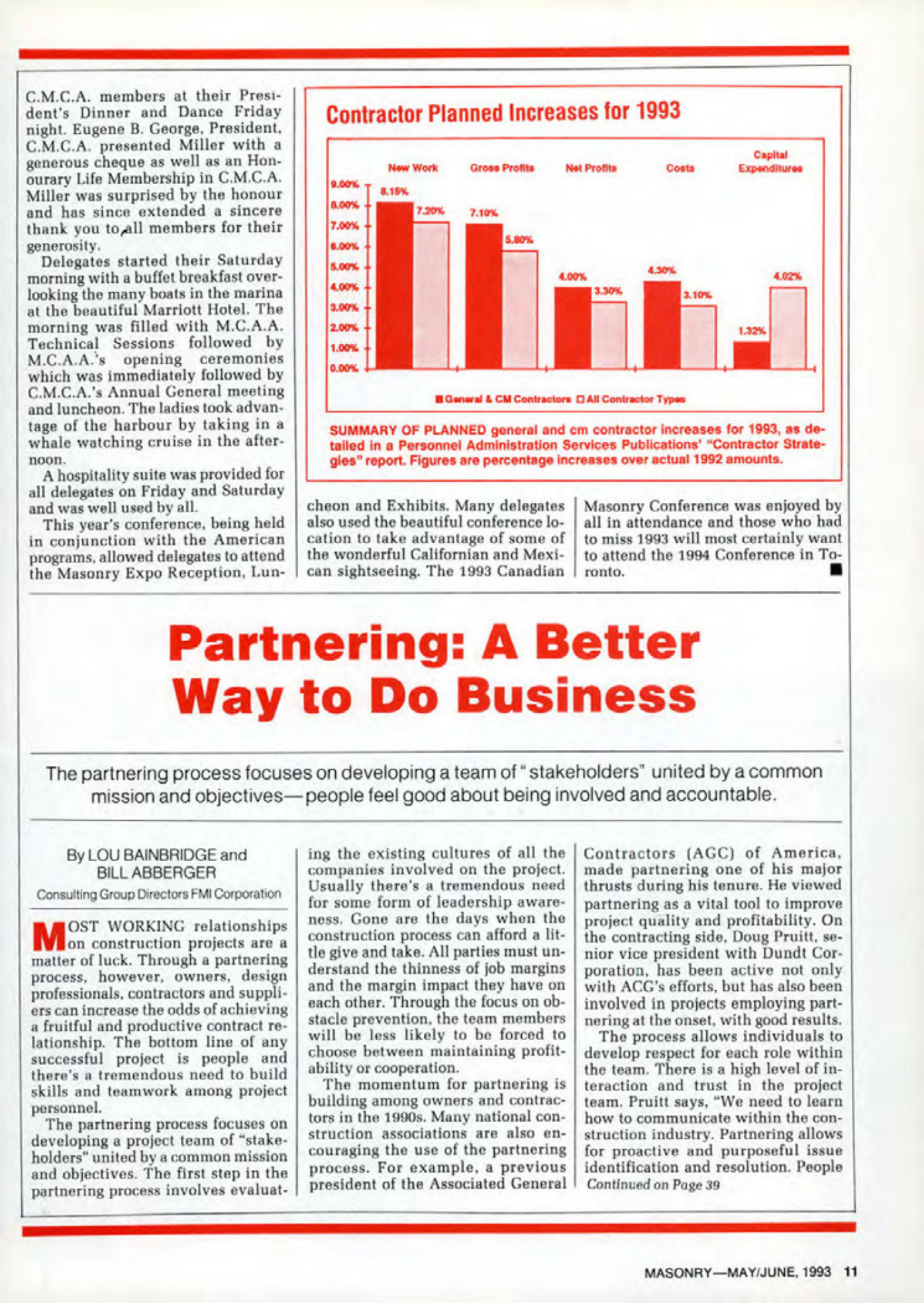 Masonry Magazine June 1993 Page. 11