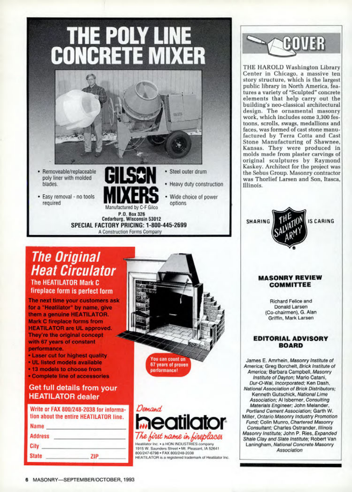 Masonry Magazine October 1993 Page. 6