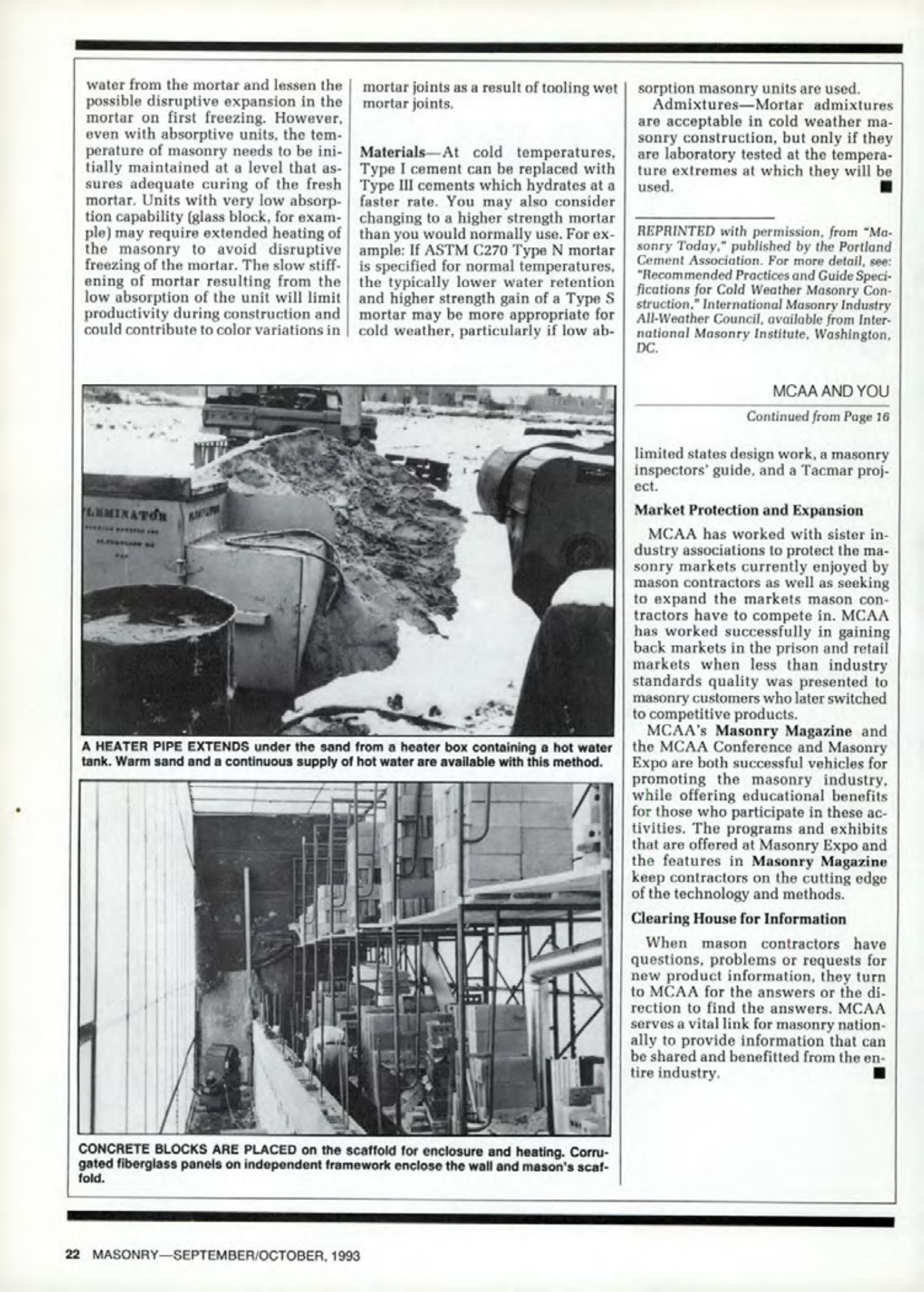 Masonry Magazine October 1993 Page. 22