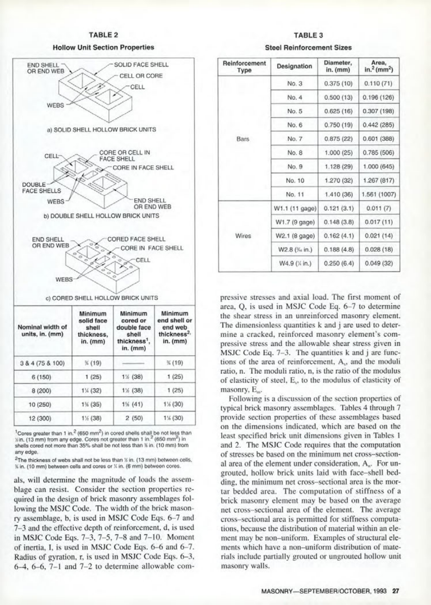Masonry Magazine October 1993 Page. 27