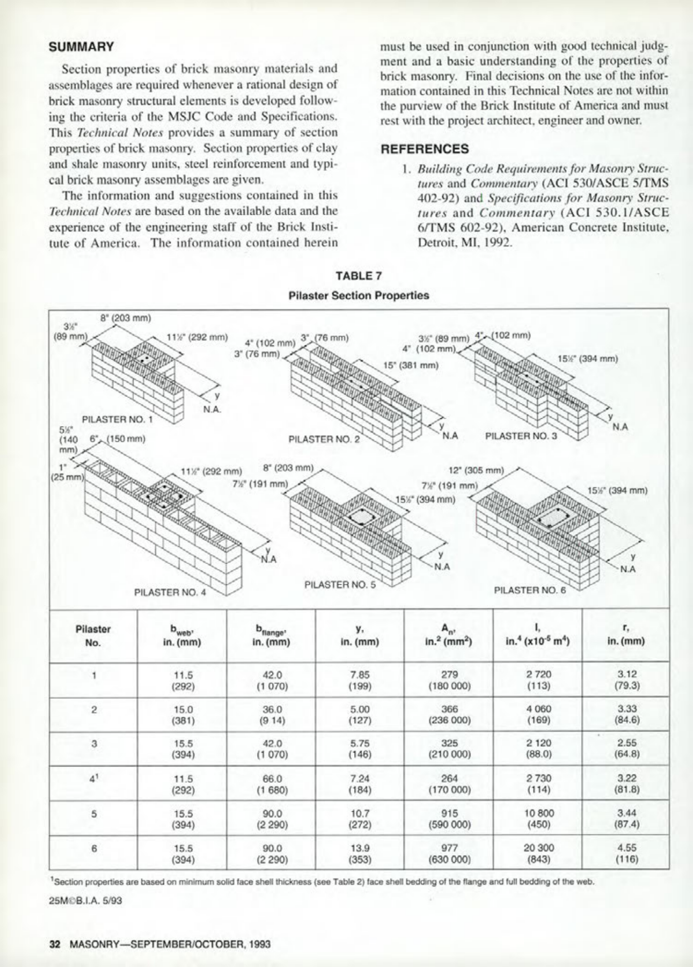Masonry Magazine October 1993 Page. 32