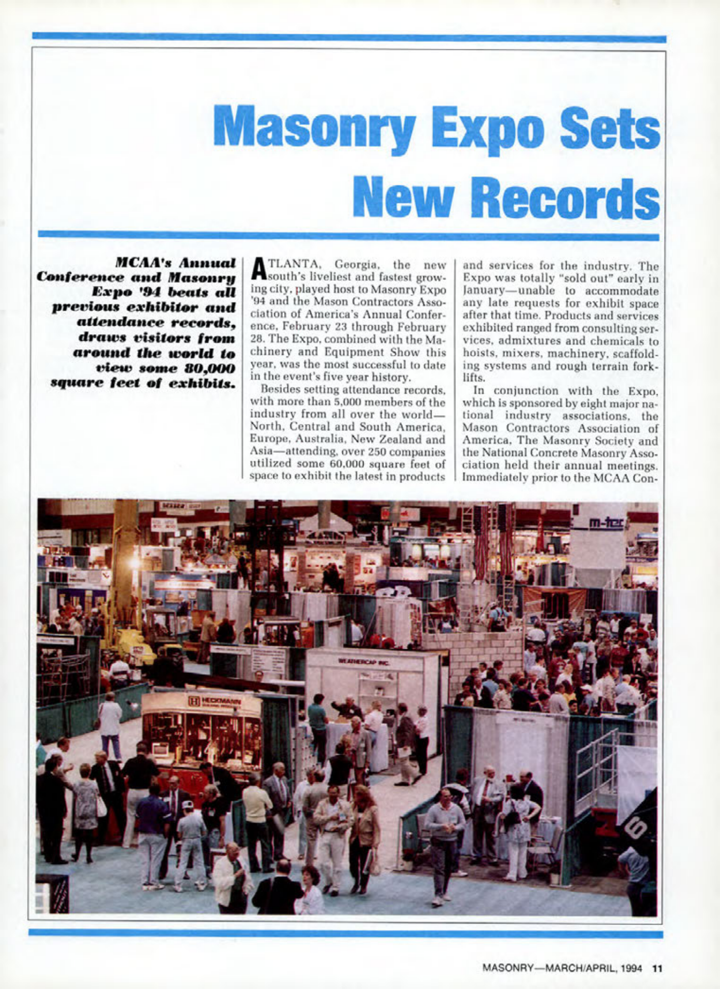 Masonry Magazine April 1994 Page. 11