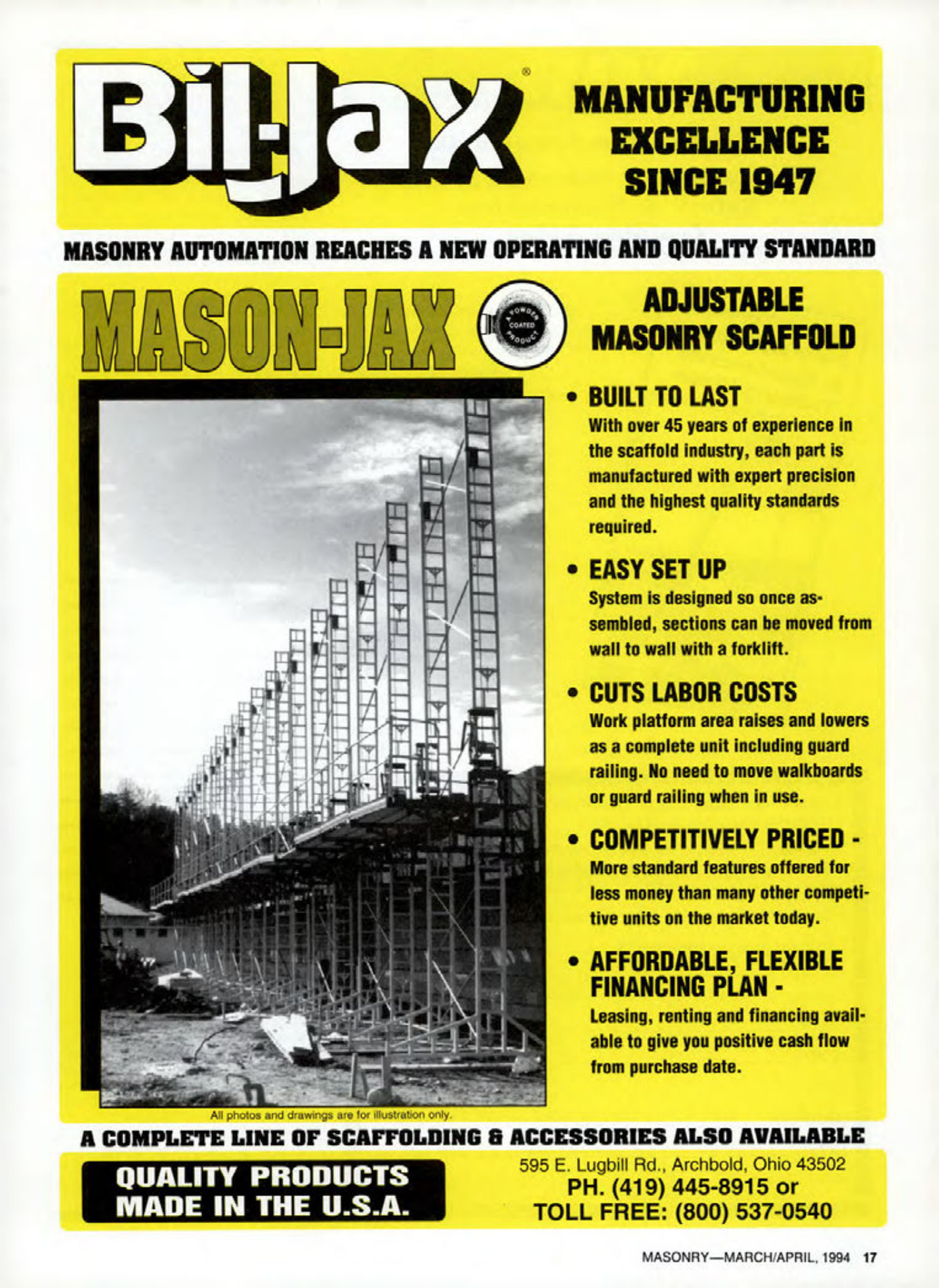 Masonry Magazine April 1994 Page. 17