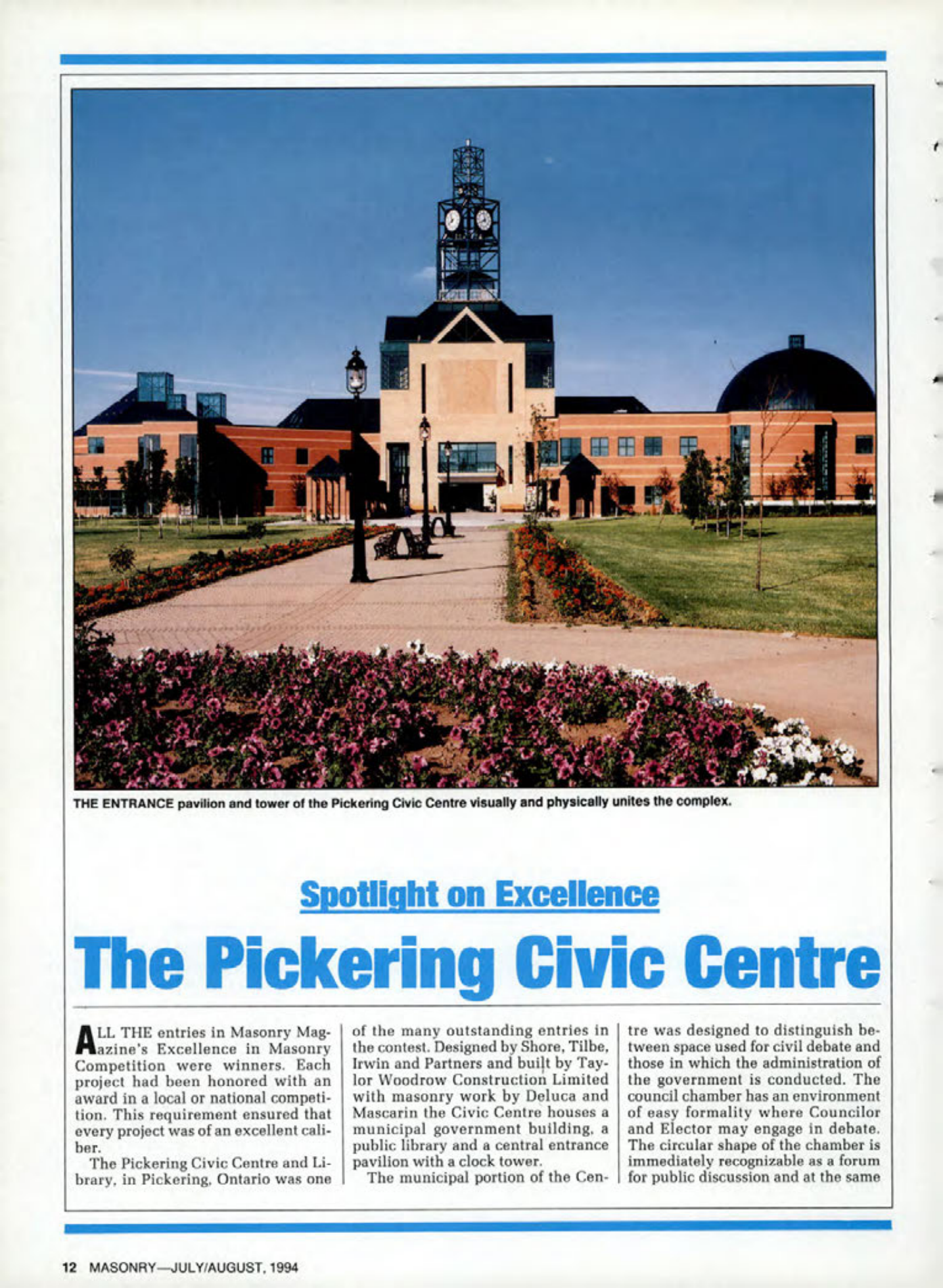 Masonry Magazine August 1994 Page. 12