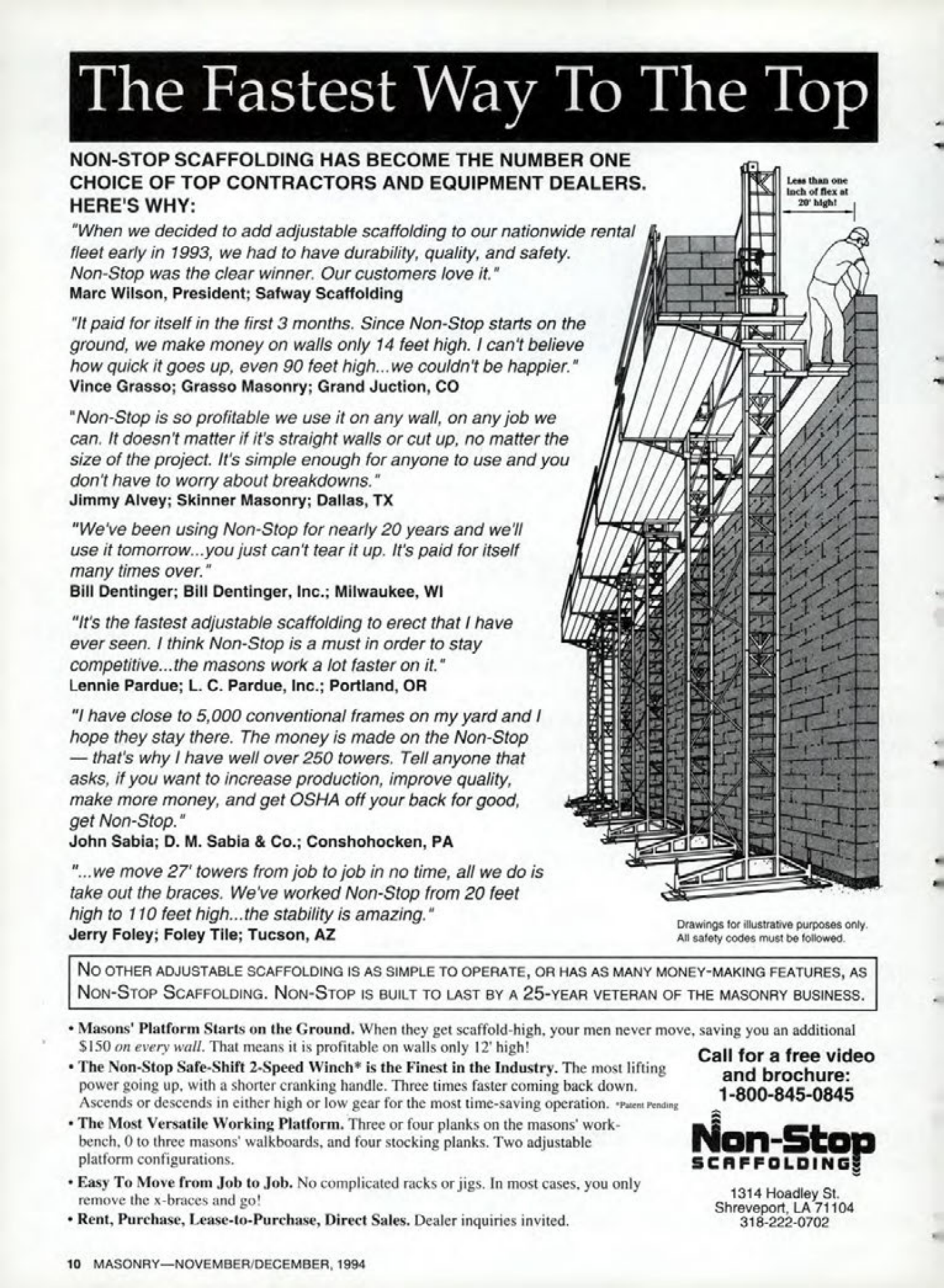 Masonry Magazine December 1994 Page. 10