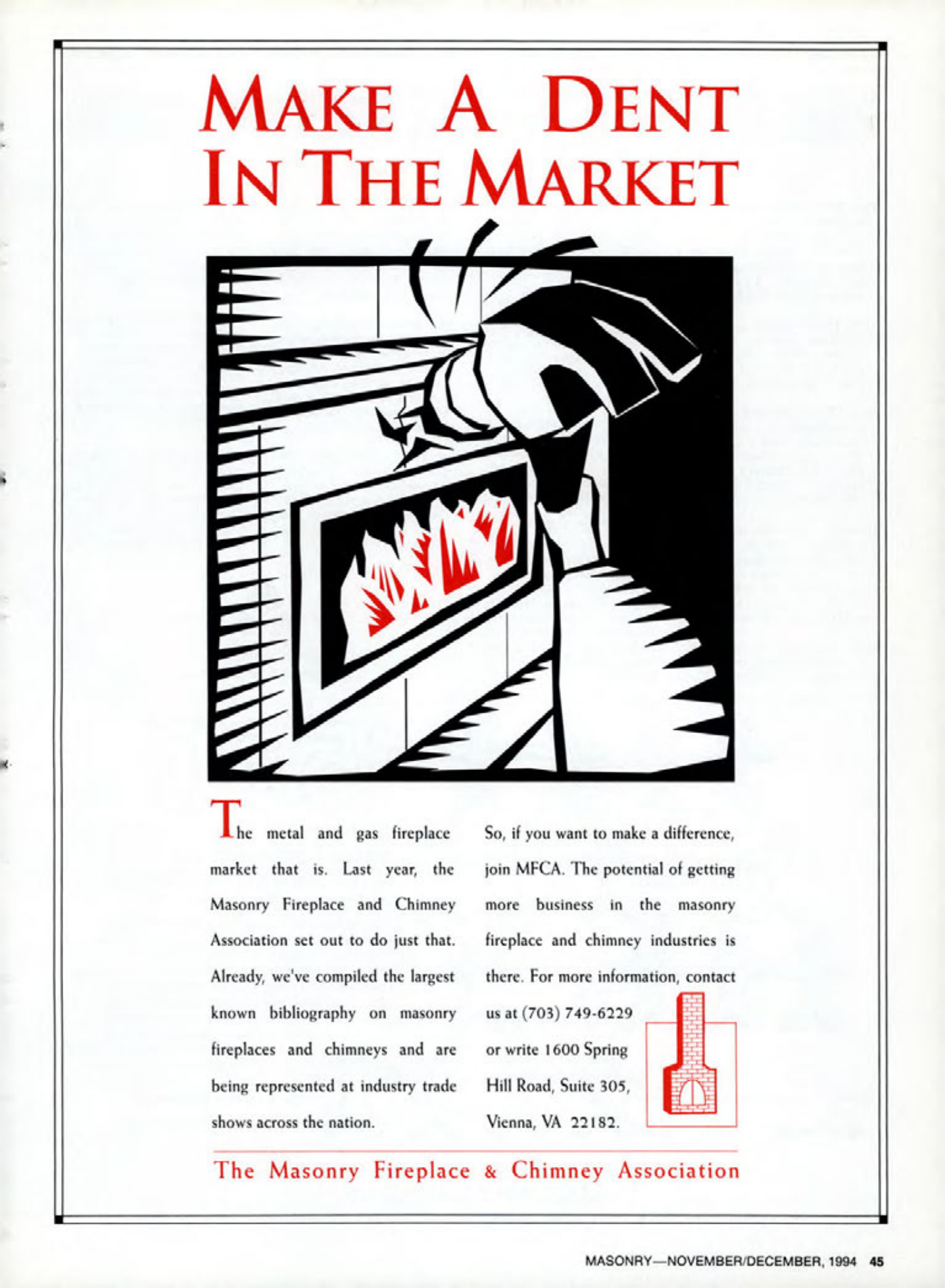 Masonry Magazine December 1994 Page. 45