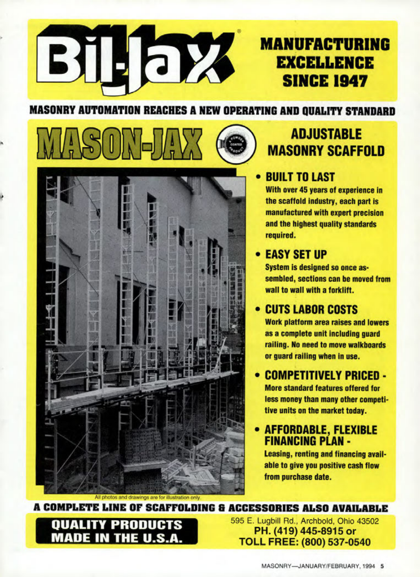 Masonry Magazine February 1994 Page. 5