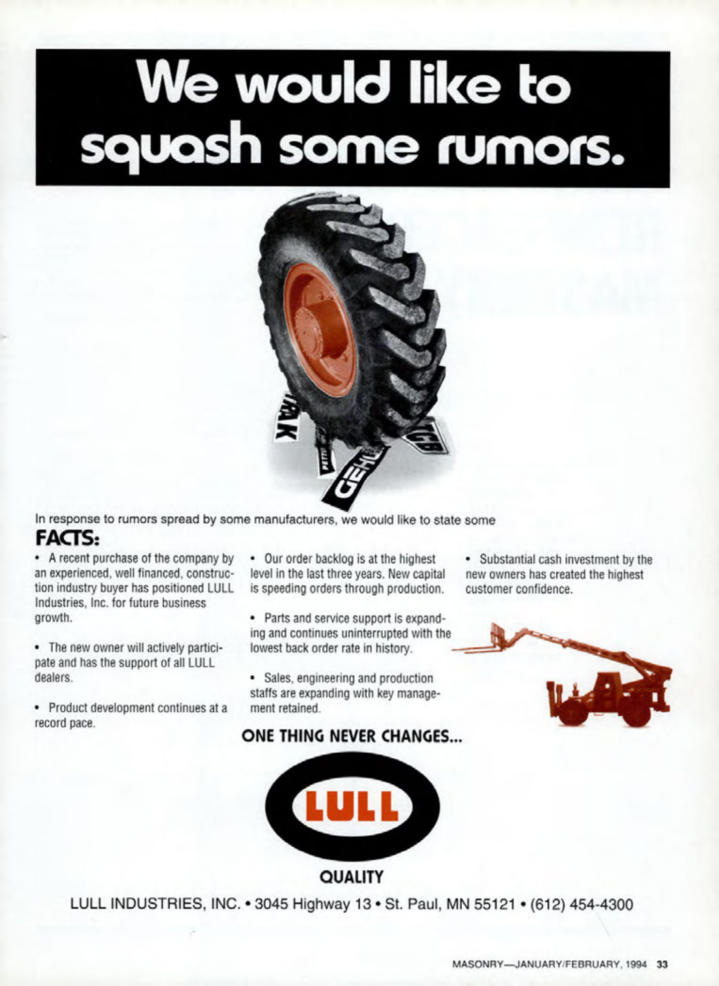Masonry Magazine February 1994 Page. 33