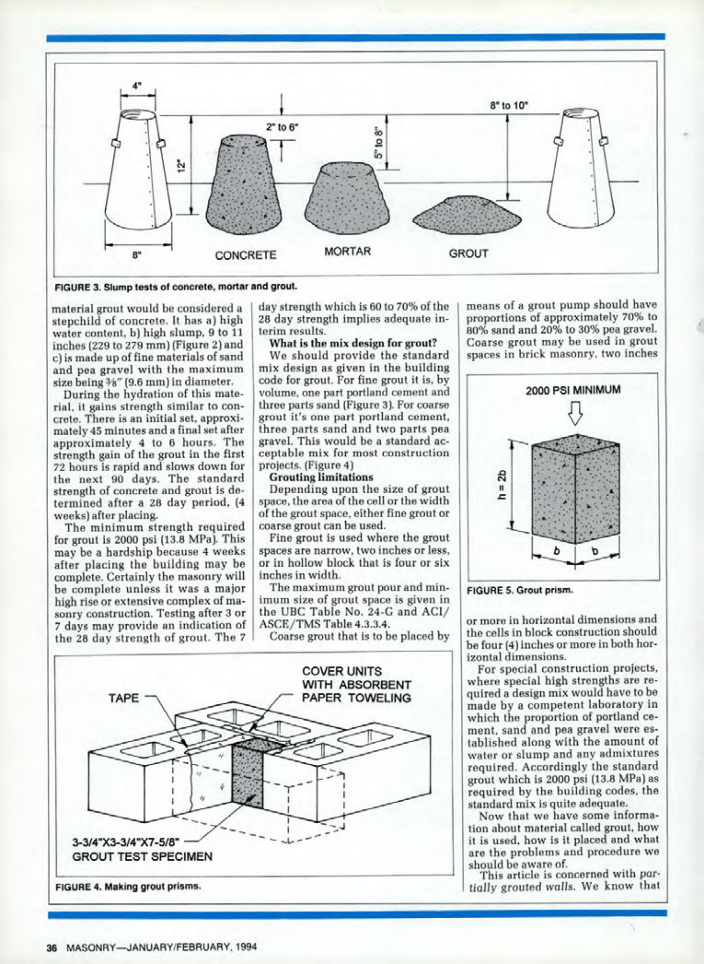 Masonry Magazine February 1994 Page. 36