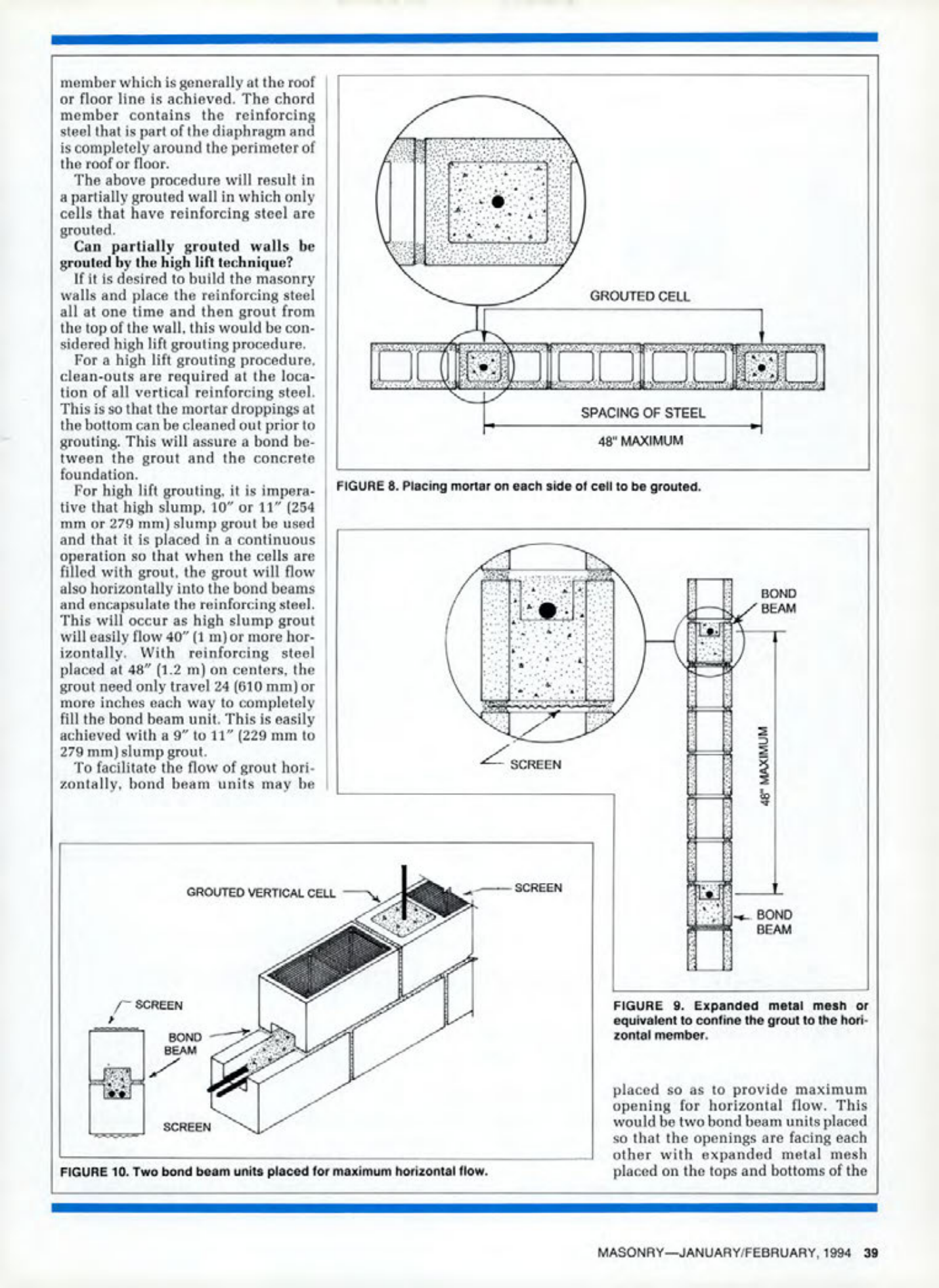 Masonry Magazine February 1994 Page. 39
