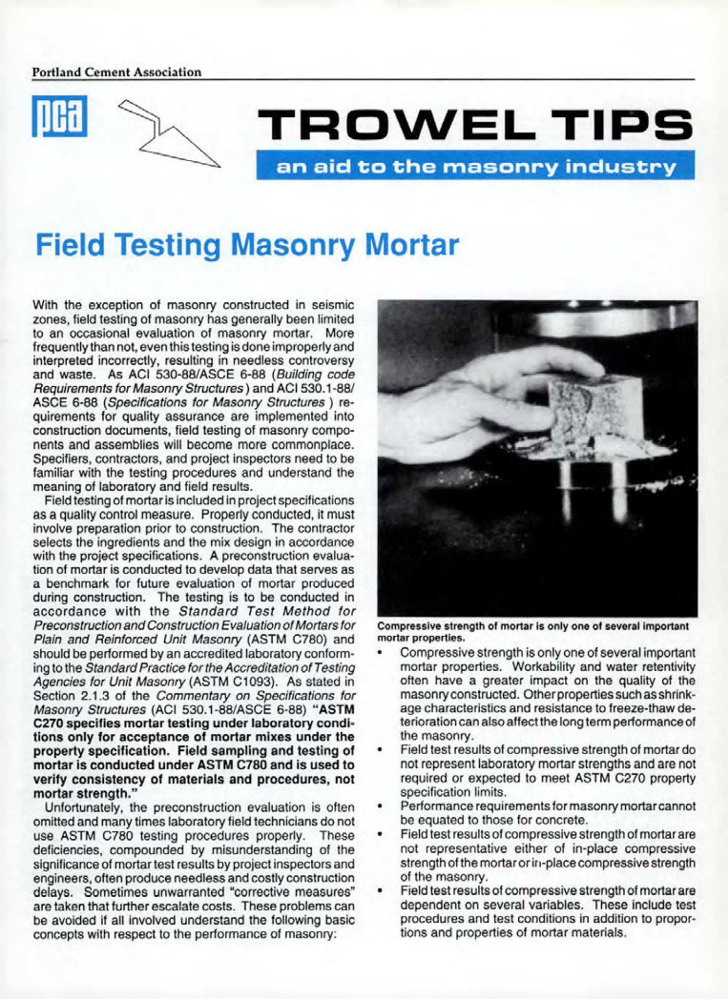 Masonry Magazine February 1994 Page. 41