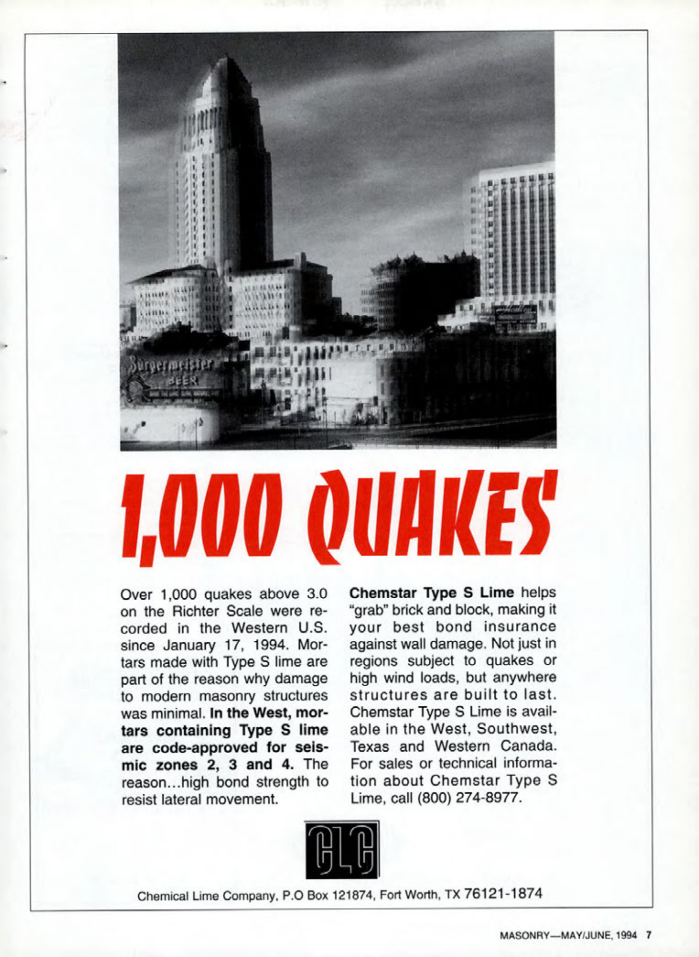 Masonry Magazine June 1994 Page. 7