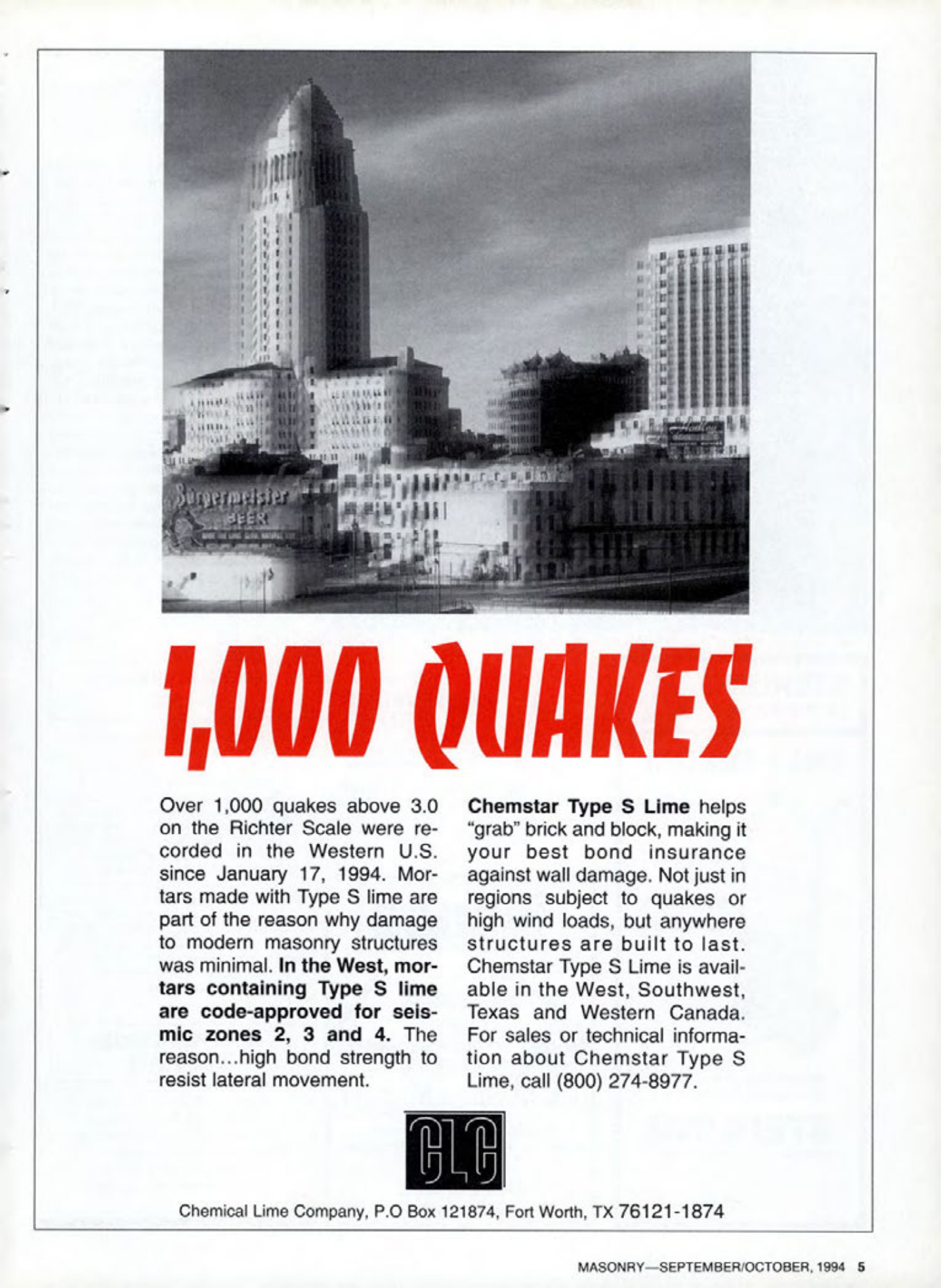 Masonry Magazine October 1994 Page. 5