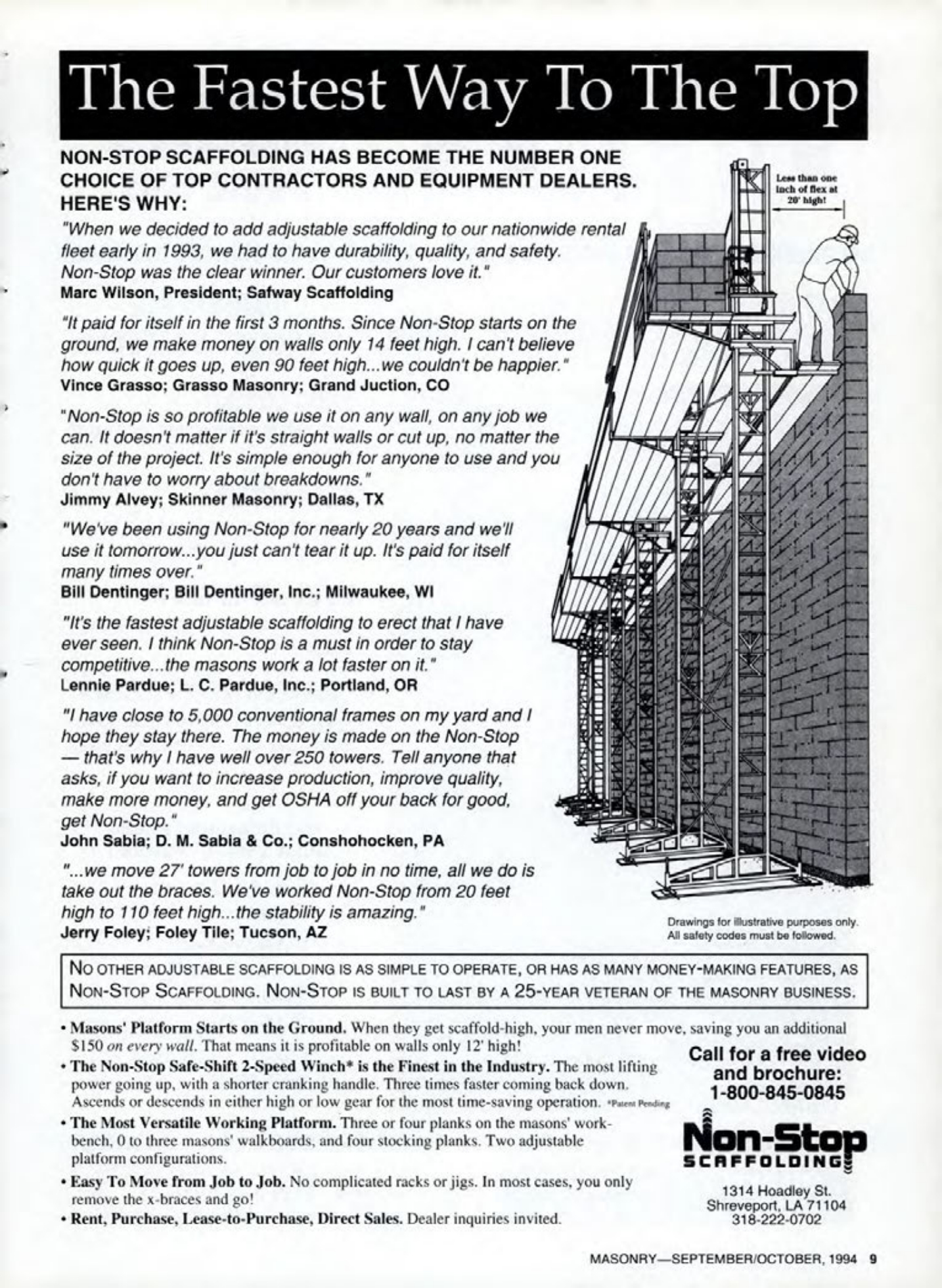 Masonry Magazine October 1994 Page. 9